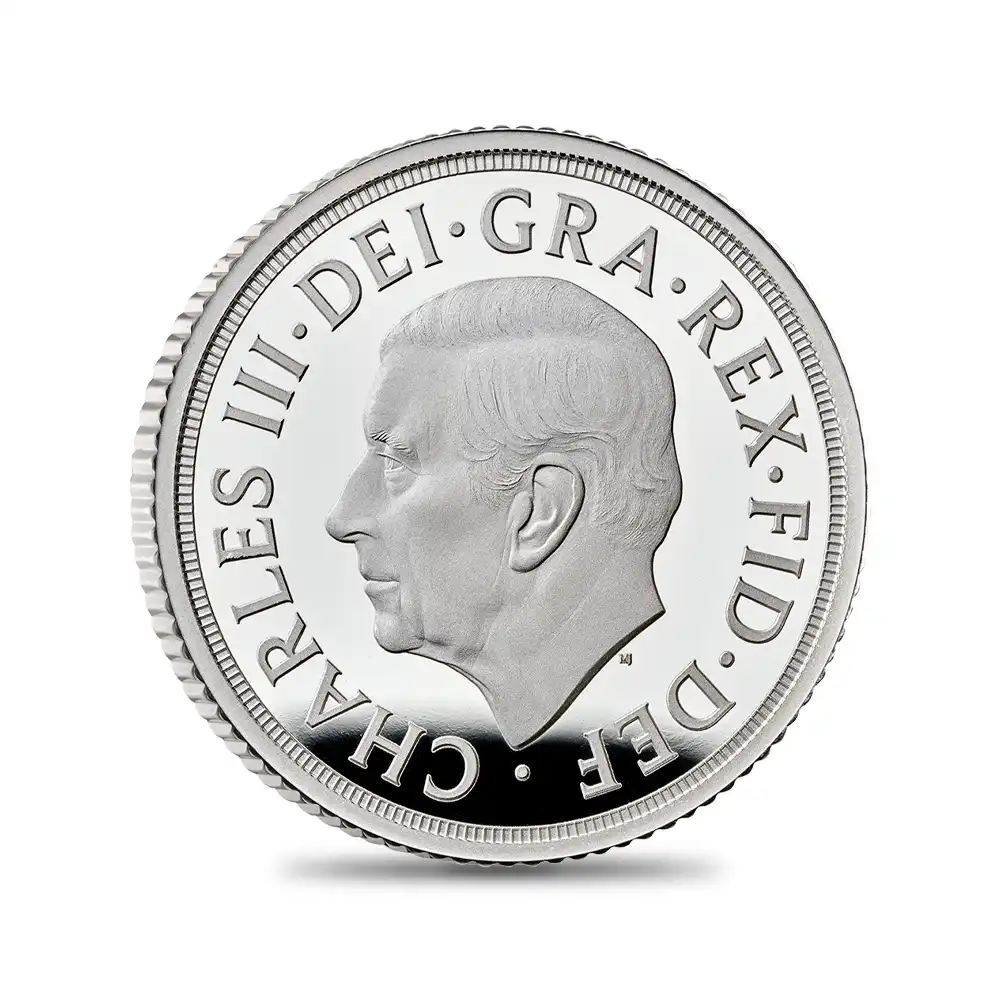 モダンコイン3：6464 2026 チャールズ3世 聖ジョージ竜退治 ソブリンプルーフ銀貨 未鑑定 箱付き【ご予約承り品】