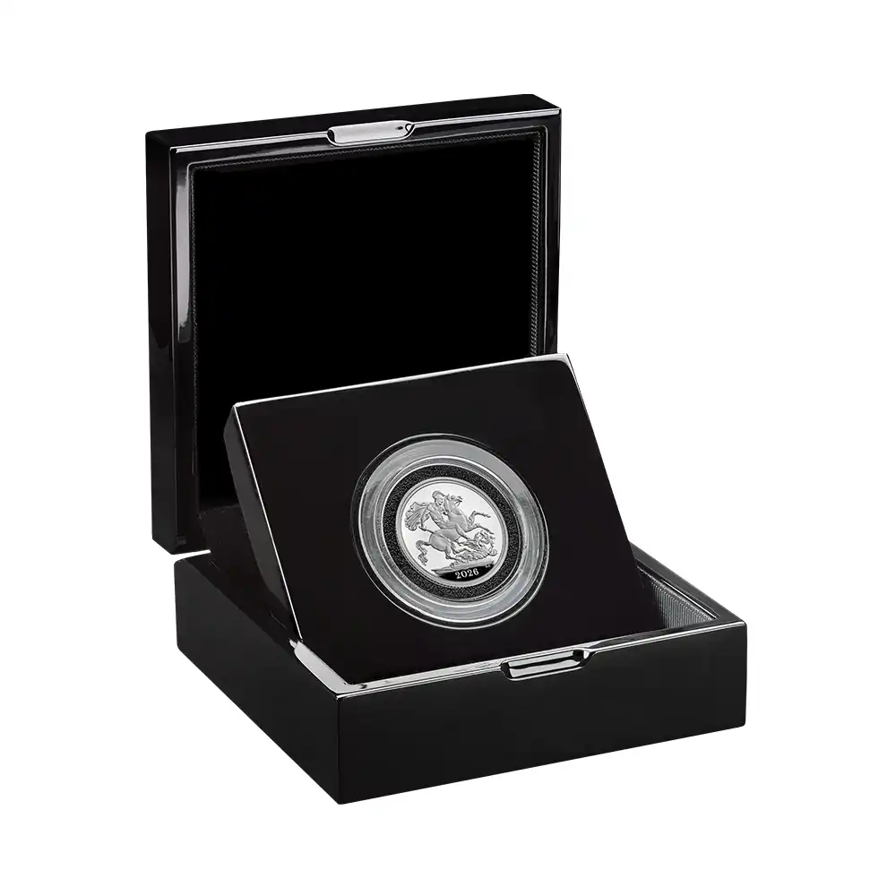 モダンコイン5：6464 2026 チャールズ3世 聖ジョージ竜退治 ソブリンプルーフ銀貨 未鑑定 箱付き【ご予約承り品】