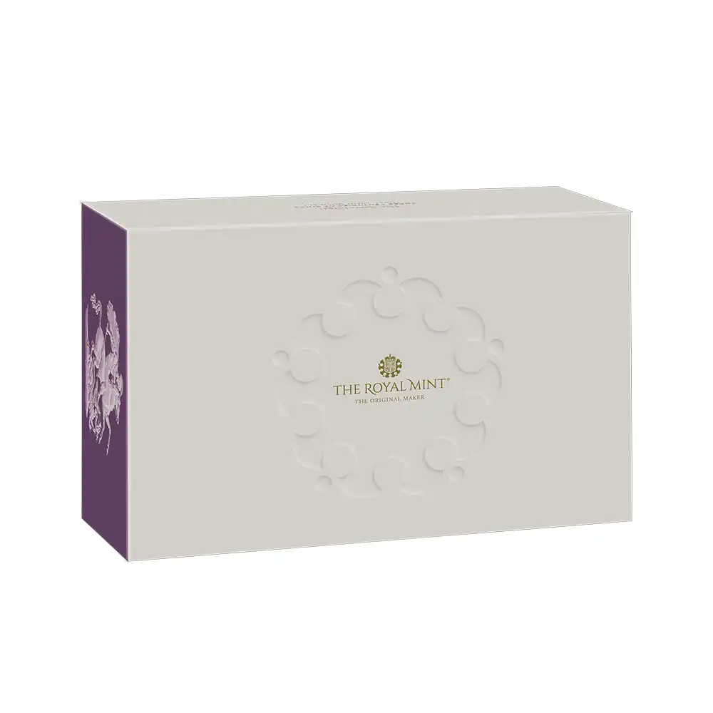 モダンコイン8：6469 2026 チャールズ3世 聖ジョージ竜退治 1・1/2・1/4ソブリンプルーフ金貨 未鑑定 箱付き【ご予約承り品】