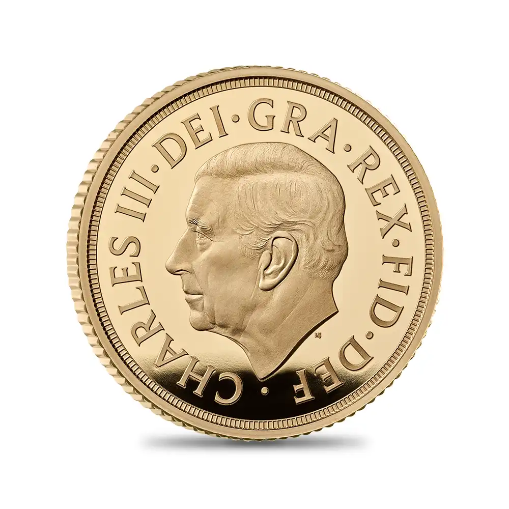 モダンコイン5:6470 2026 チャールズ3世 聖ジョージ竜退治 5・2・1・1/2・1/4ソブリンプルーフ金貨 未鑑定 箱付き【ご予約承り品】