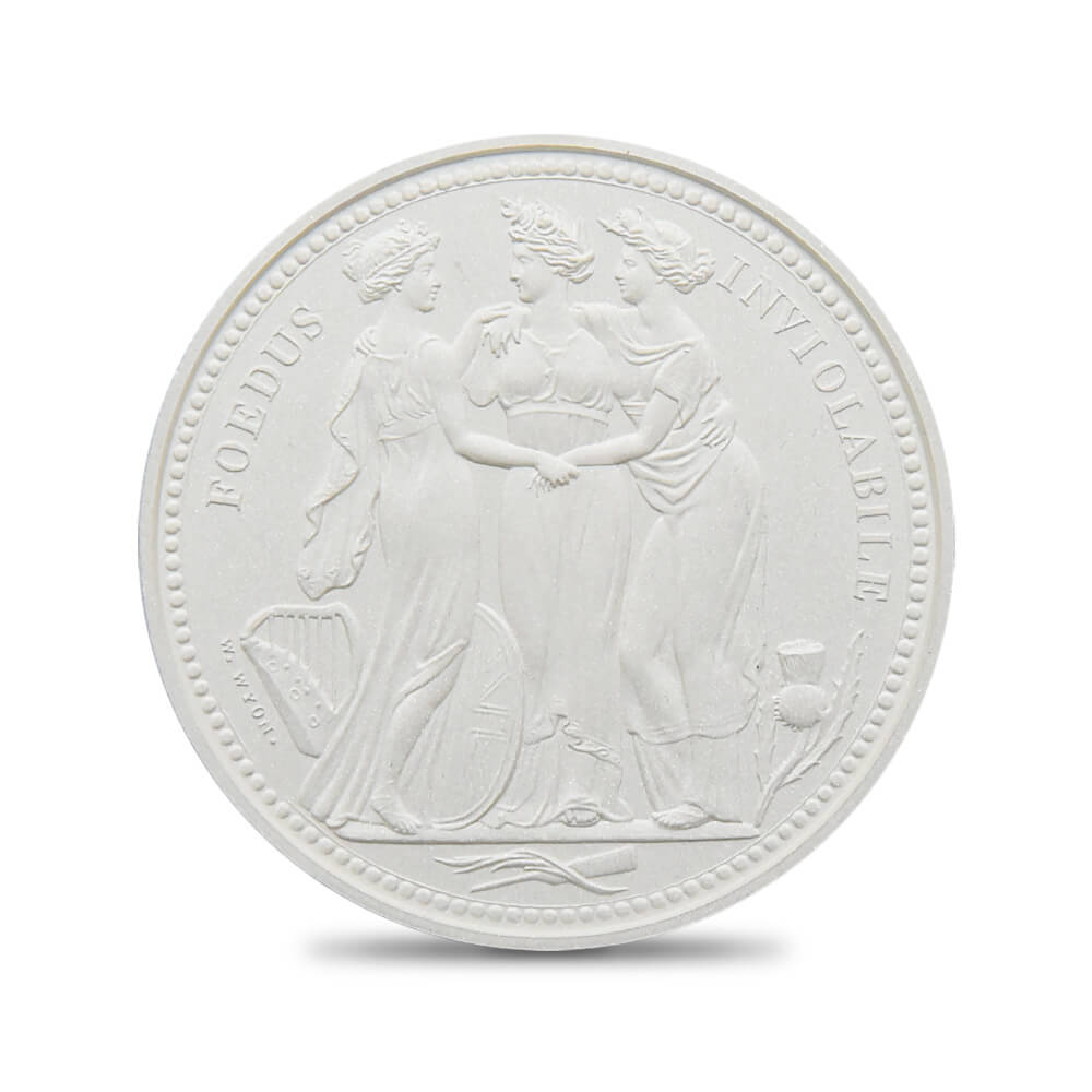 モダンコイン2：6472 オルダニー島 2020 エリザベス2世 スリーグレーセス 5ポンド2オンス銀貨 マットプルーフ仕上げ ファーストストライク PCGS PR70 箱付き