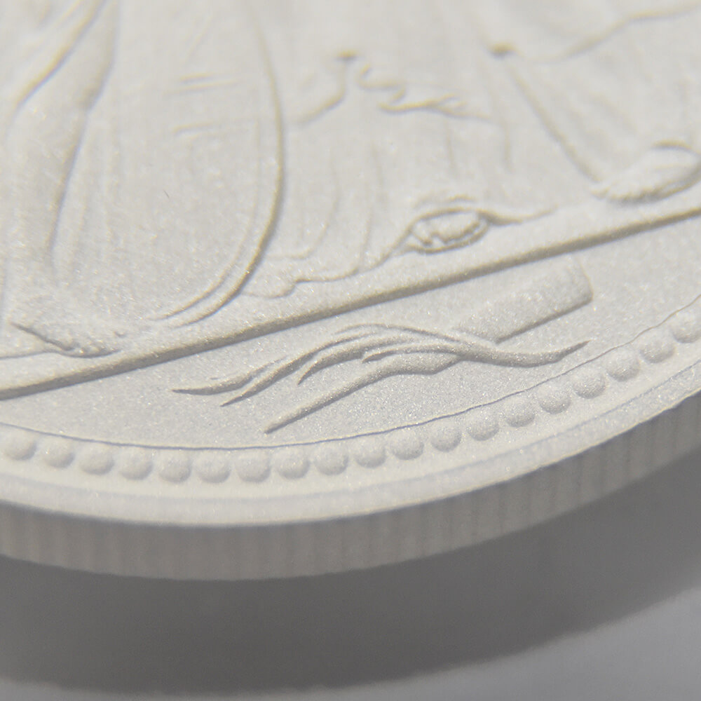 モダンコイン10：6472 オルダニー島 2020 エリザベス2世 スリーグレーセス 5ポンド2オンス銀貨 マットプルーフ仕上げ ファーストストライク PCGS PR70 箱付き