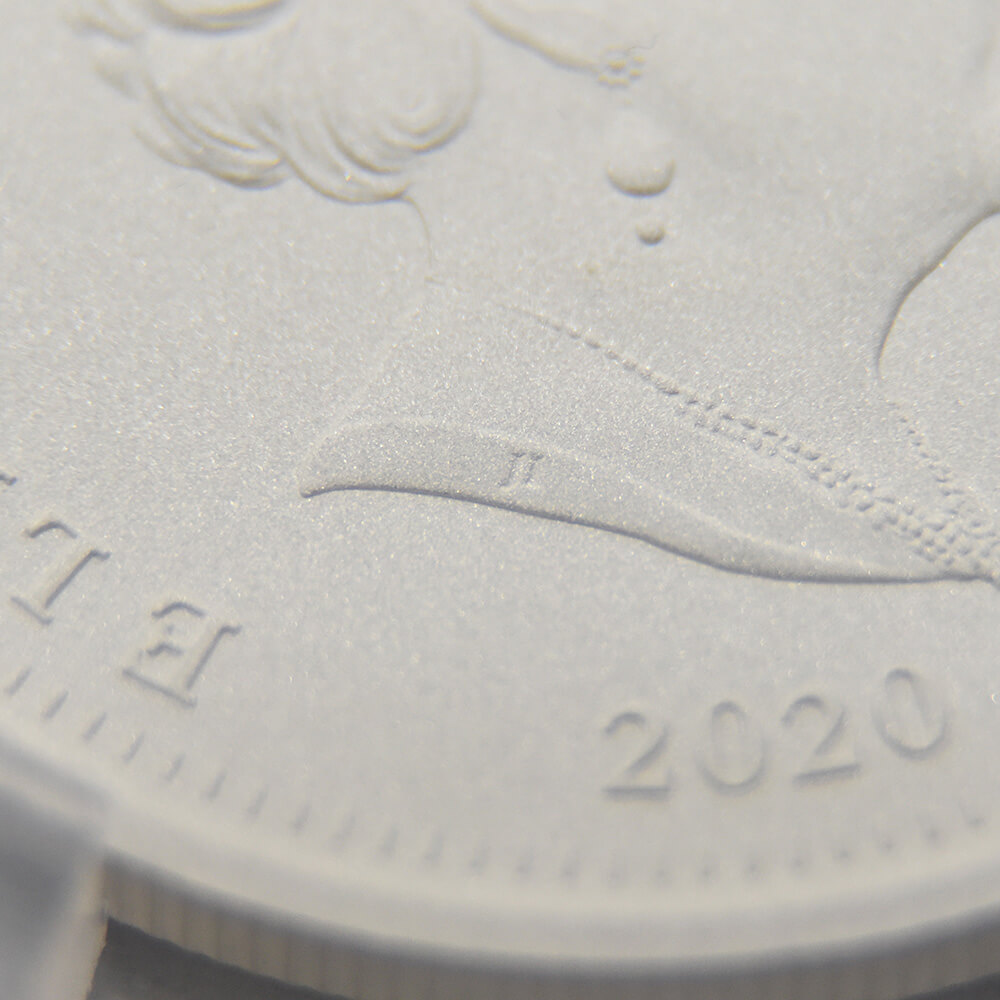 モダンコイン13：6472 オルダニー島 2020 エリザベス2世 スリーグレーセス 5ポンド2オンス銀貨 マットプルーフ仕上げ ファーストストライク PCGS PR70 箱付き