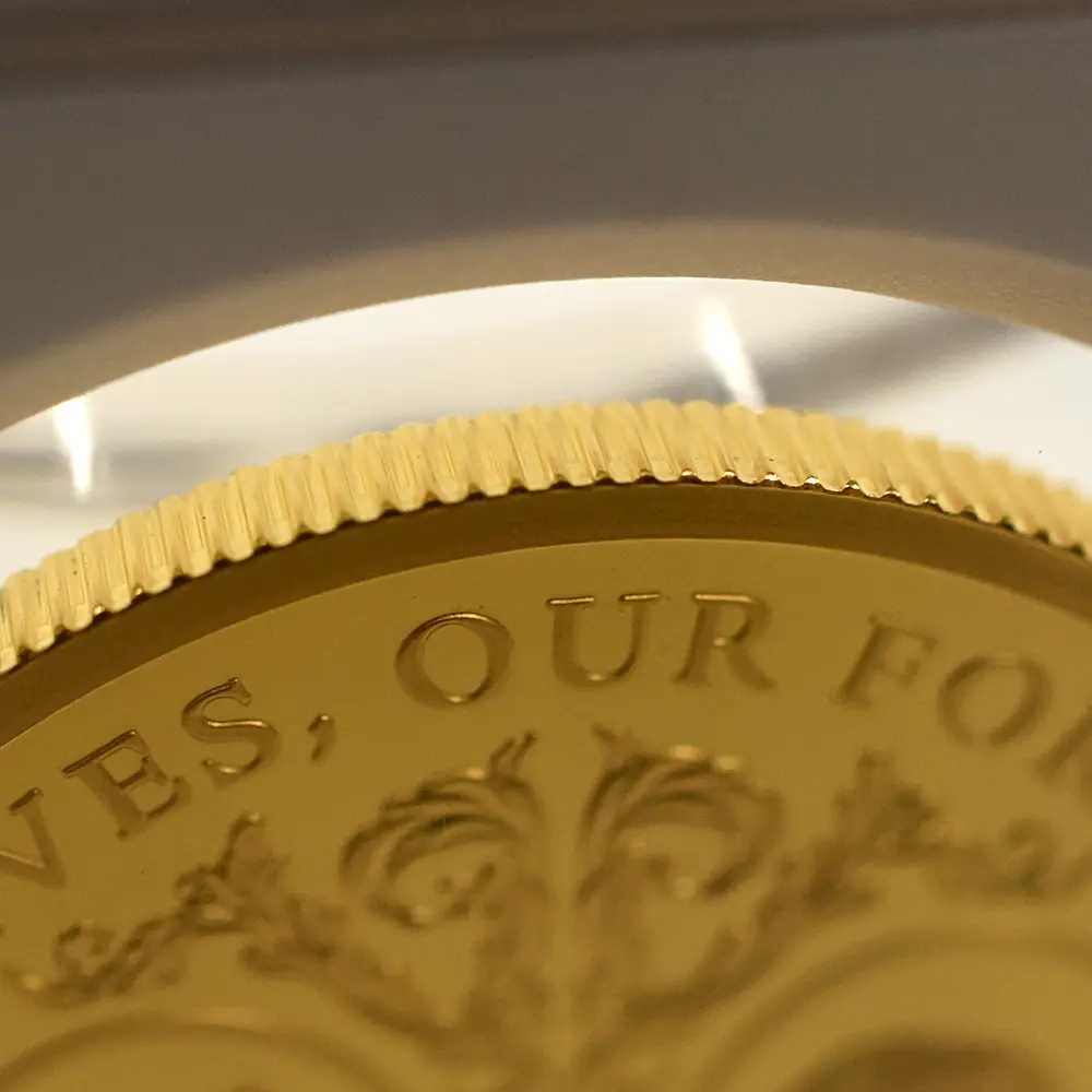 モダンコイン17：6481 2025 チャールズ3世 アメリカ独立戦争250周年 ジョージ3世＆ジョージ・ワシントン 100ポンド1オンス金貨  発行即日鑑定品 NGC PF70UC 箱付き