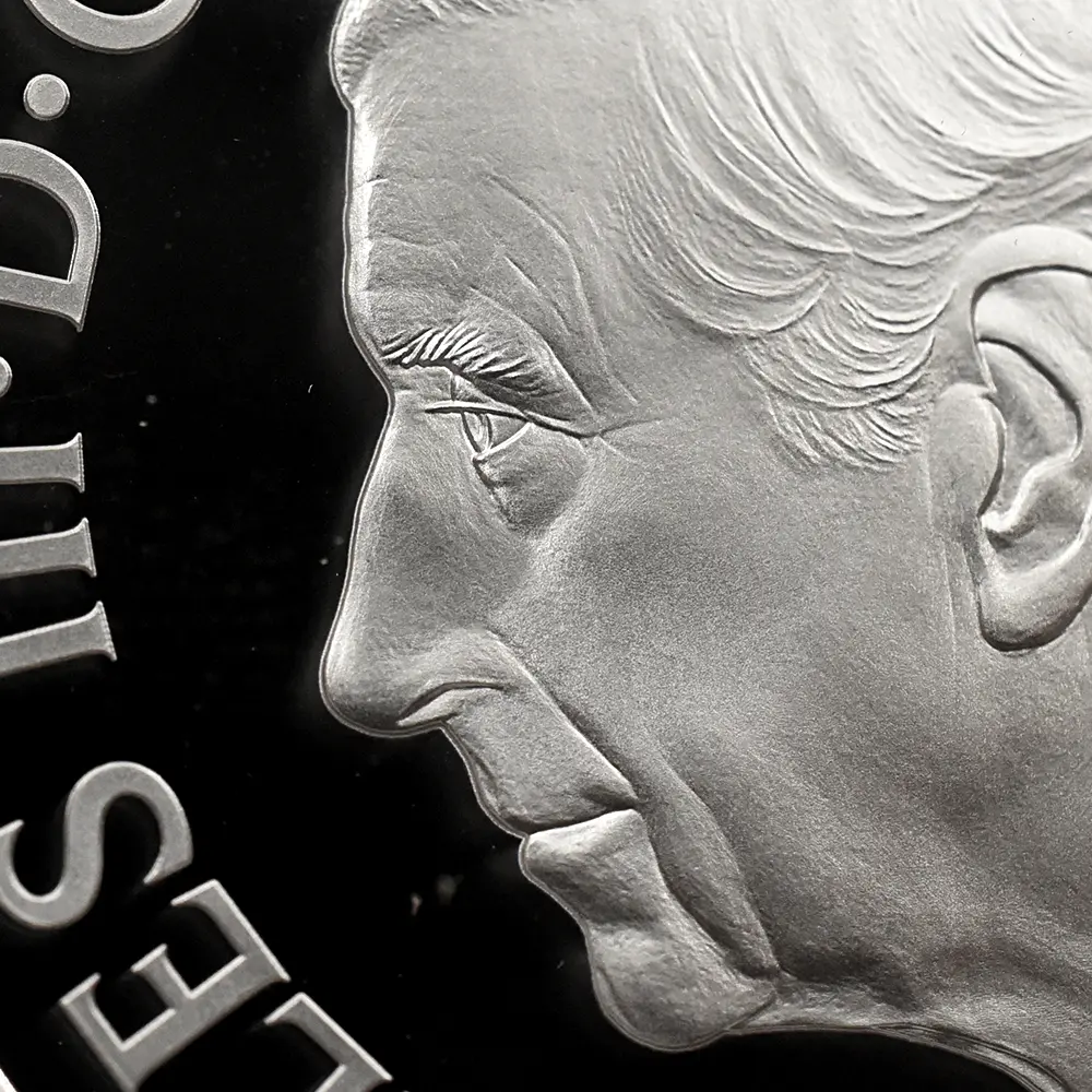 モダンコイン14：6474 2025 チャールズ3世 アメリカ独立戦争250周年 ジョージ3世＆ジョージ・ワシントン 2ポンド1オンス銀貨 発行即日鑑定品 NGC PF70UC 箱付き