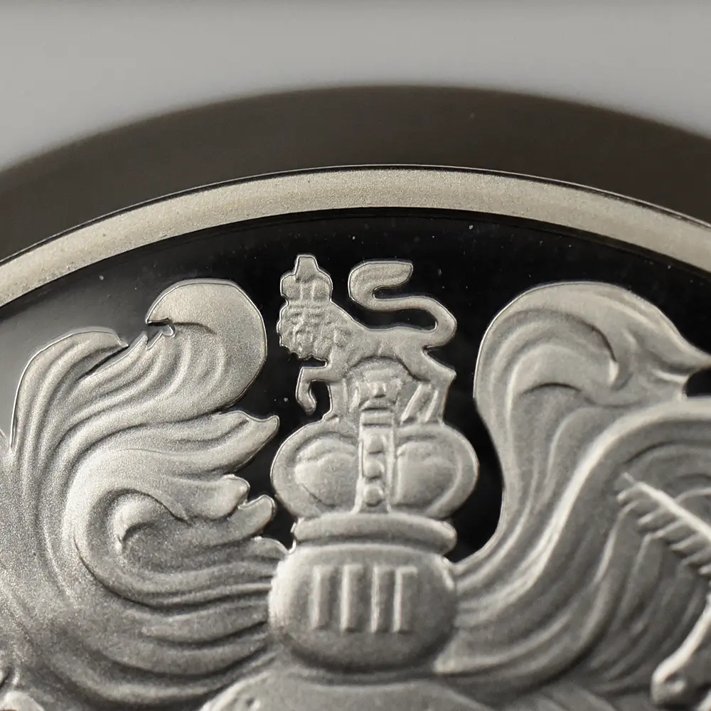 モダンコイン10:6489 2013 エリザベス2世 戴冠60周年記念 5ポンド銀貨 4枚セット ファースト200ストラック NGC PF70UC