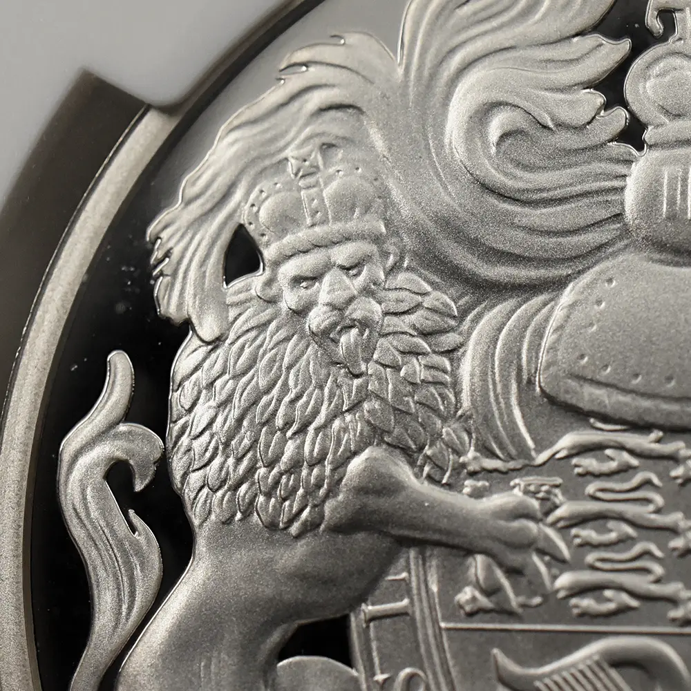 モダンコイン11:6489 2013 エリザベス2世 戴冠60周年記念 5ポンド銀貨 4枚セット ファースト200ストラック NGC PF70UC