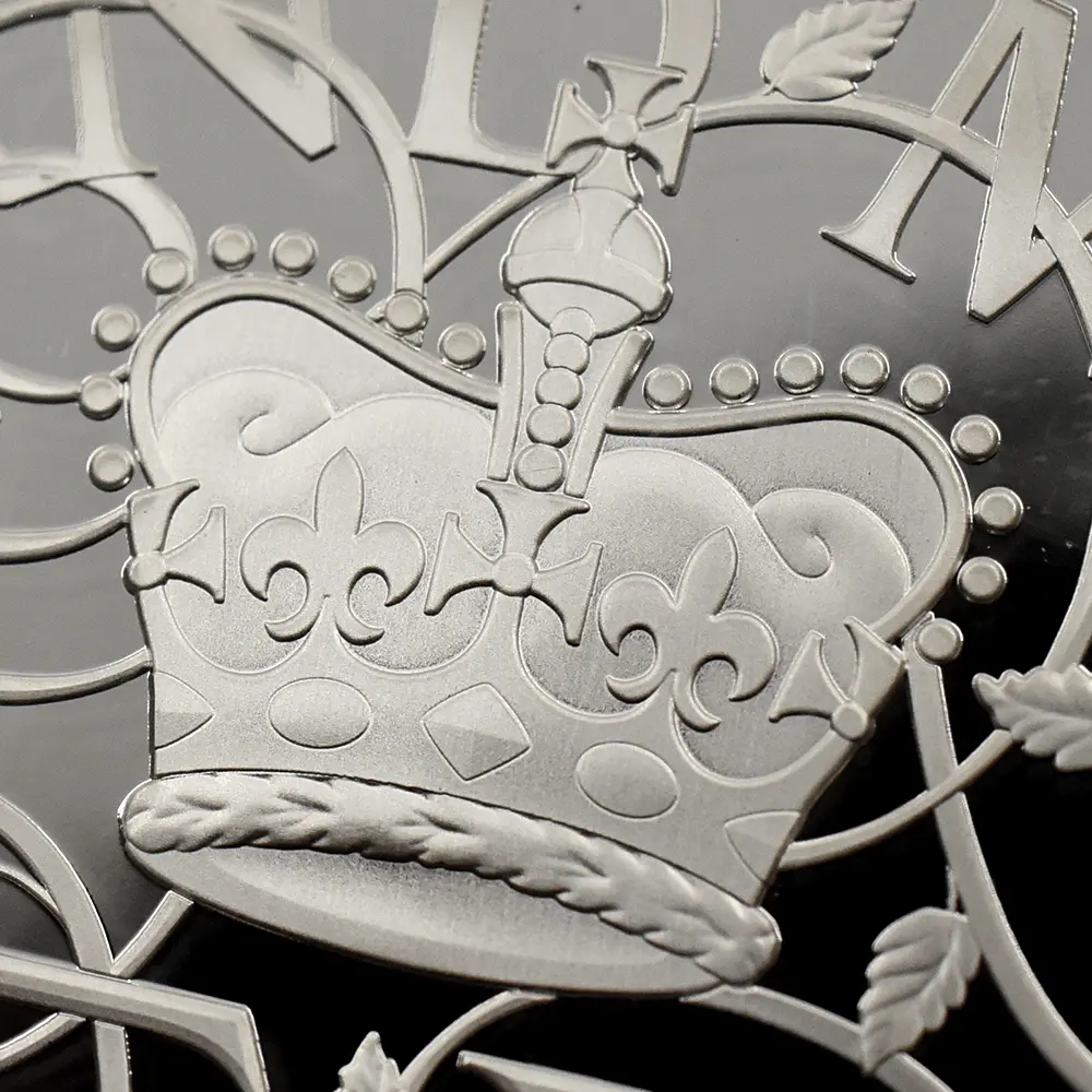 モダンコイン6:6468 2021 エリザベス2世 女王生誕95周年記念 10ポンド5オンス銀貨 PCGS PR69DCAM