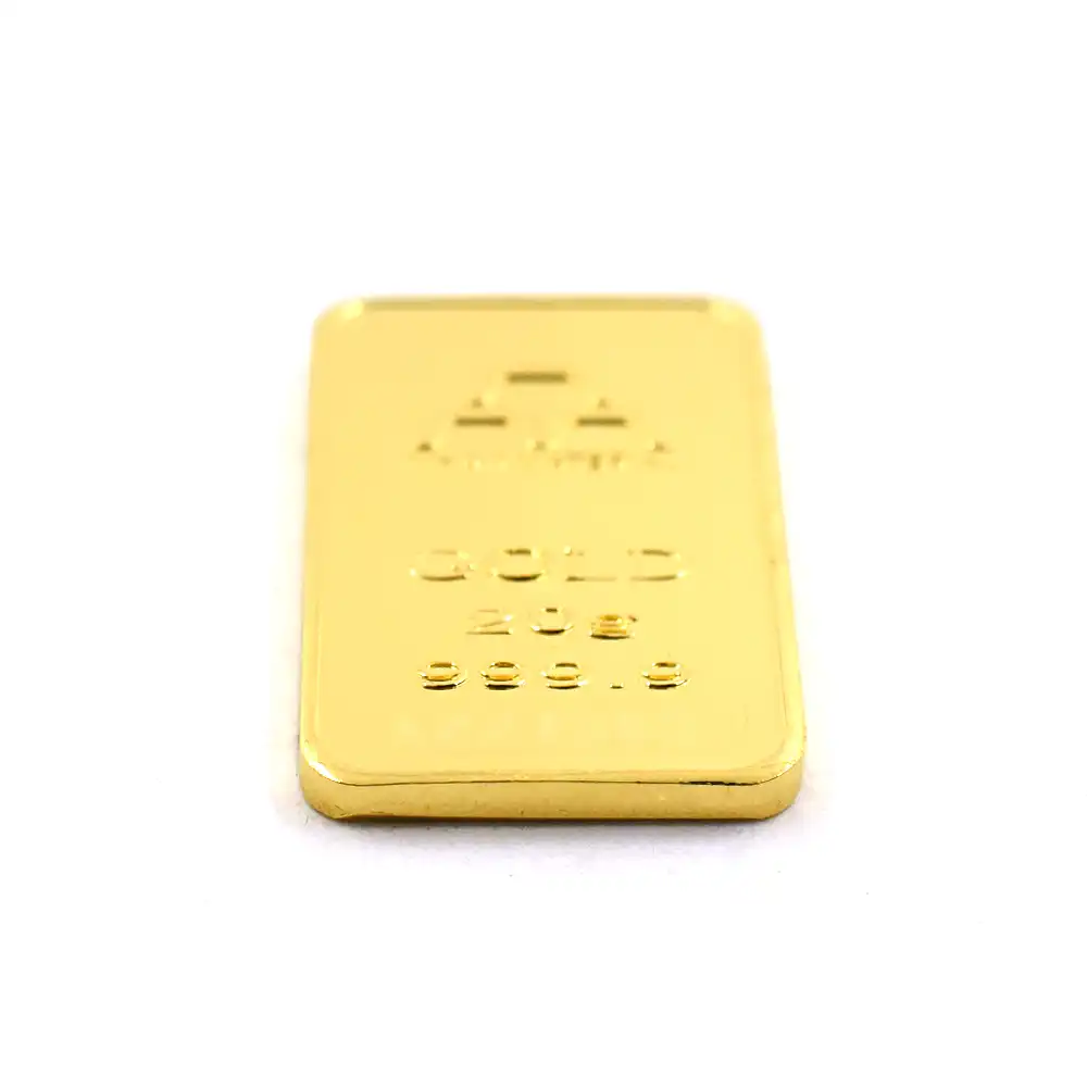 地金型4:6498 日本 日本マテリアル発行 20g 金の延べ板【1本】(ケース付き)