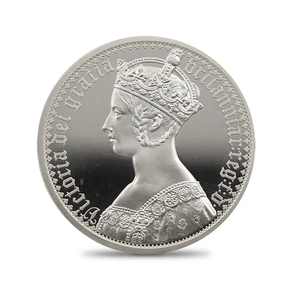 モダンコイン2:6495 2021 エリザベス2世 ゴチッククラウン・ポートレート 5ポンド2オンス銀貨 ファーストリリース NGC PF69UC