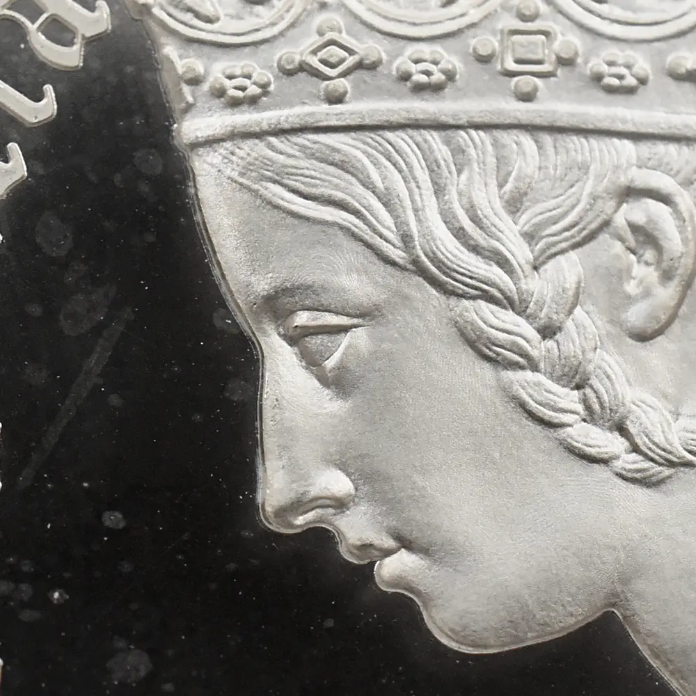 モダンコイン6:6495 2021 エリザベス2世 ゴチッククラウン・ポートレート 5ポンド2オンス銀貨 ファーストリリース NGC PF69UC