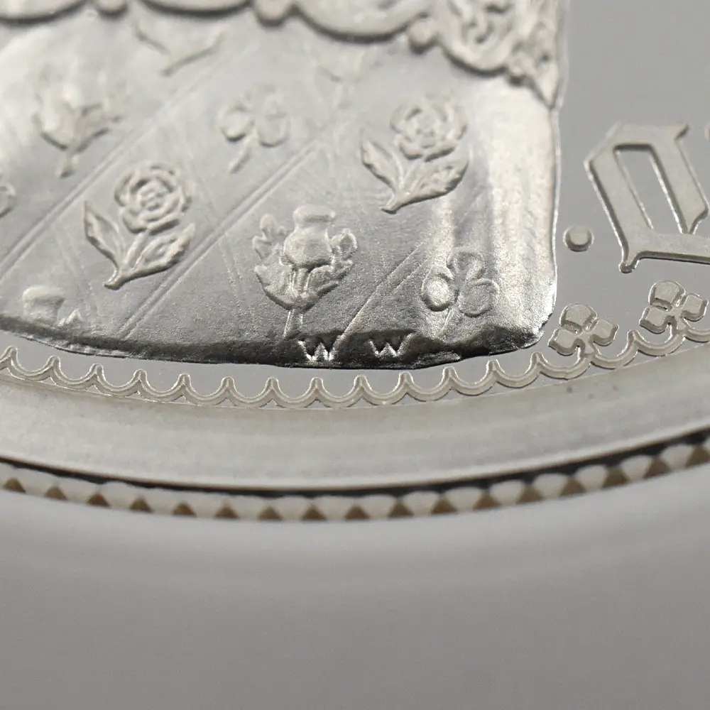 モダンコイン8:6495 2021 エリザベス2世 ゴチッククラウン・ポートレート 5ポンド2オンス銀貨 ファーストリリース NGC PF69UC