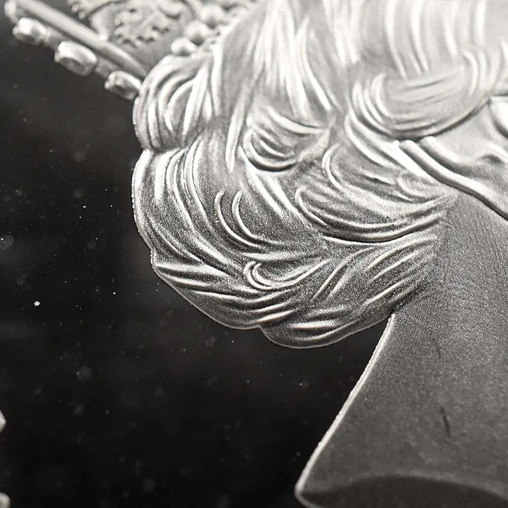 モダンコイン11:6495 2021 エリザベス2世 ゴチッククラウン・ポートレート 5ポンド2オンス銀貨 ファーストリリース NGC PF69UC