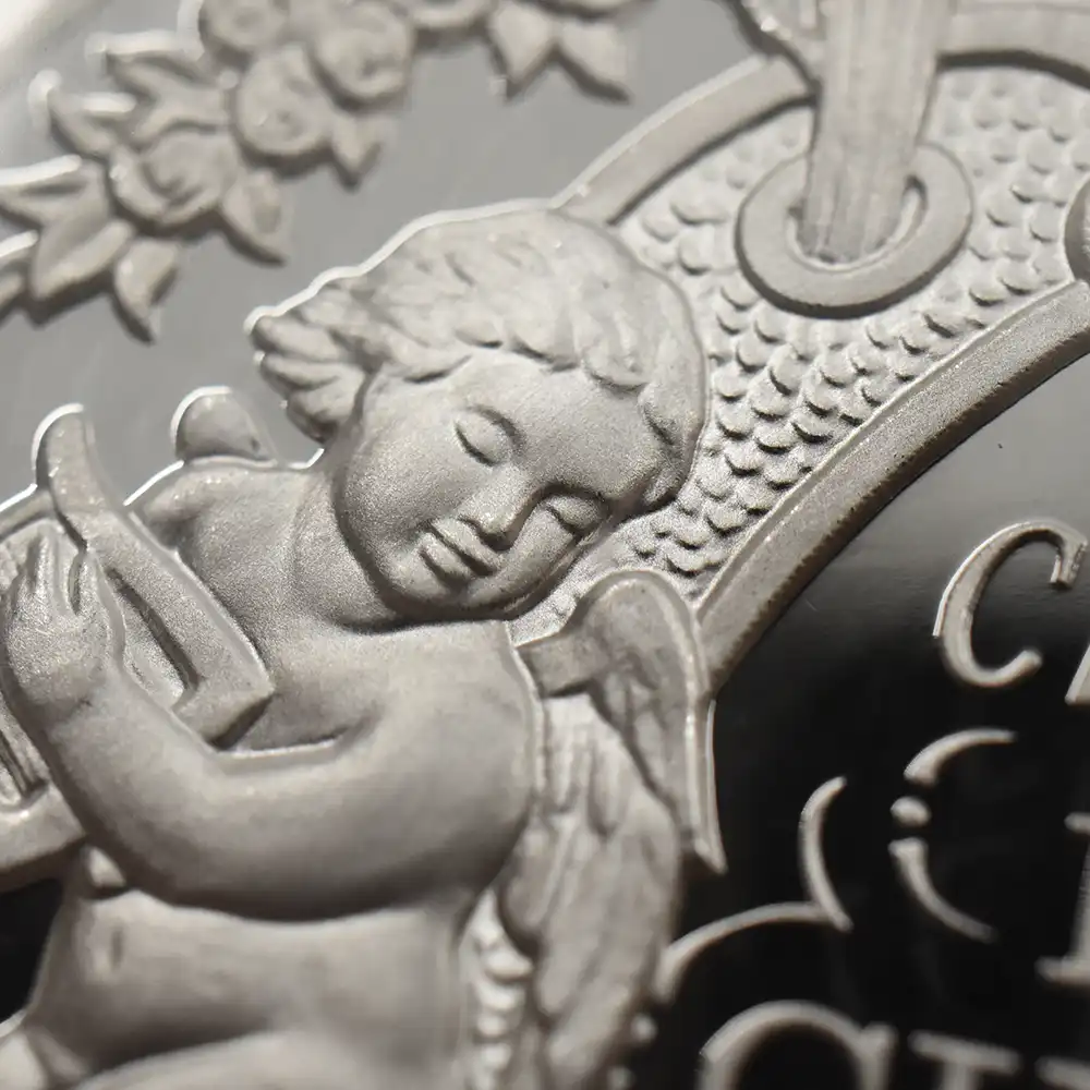 モダンコイン8:1068 2015 エリザベス2世 シャーロット王女洗礼記念 10ポンド5オンス銀貨 NGC GEM PROOF 付属品付き