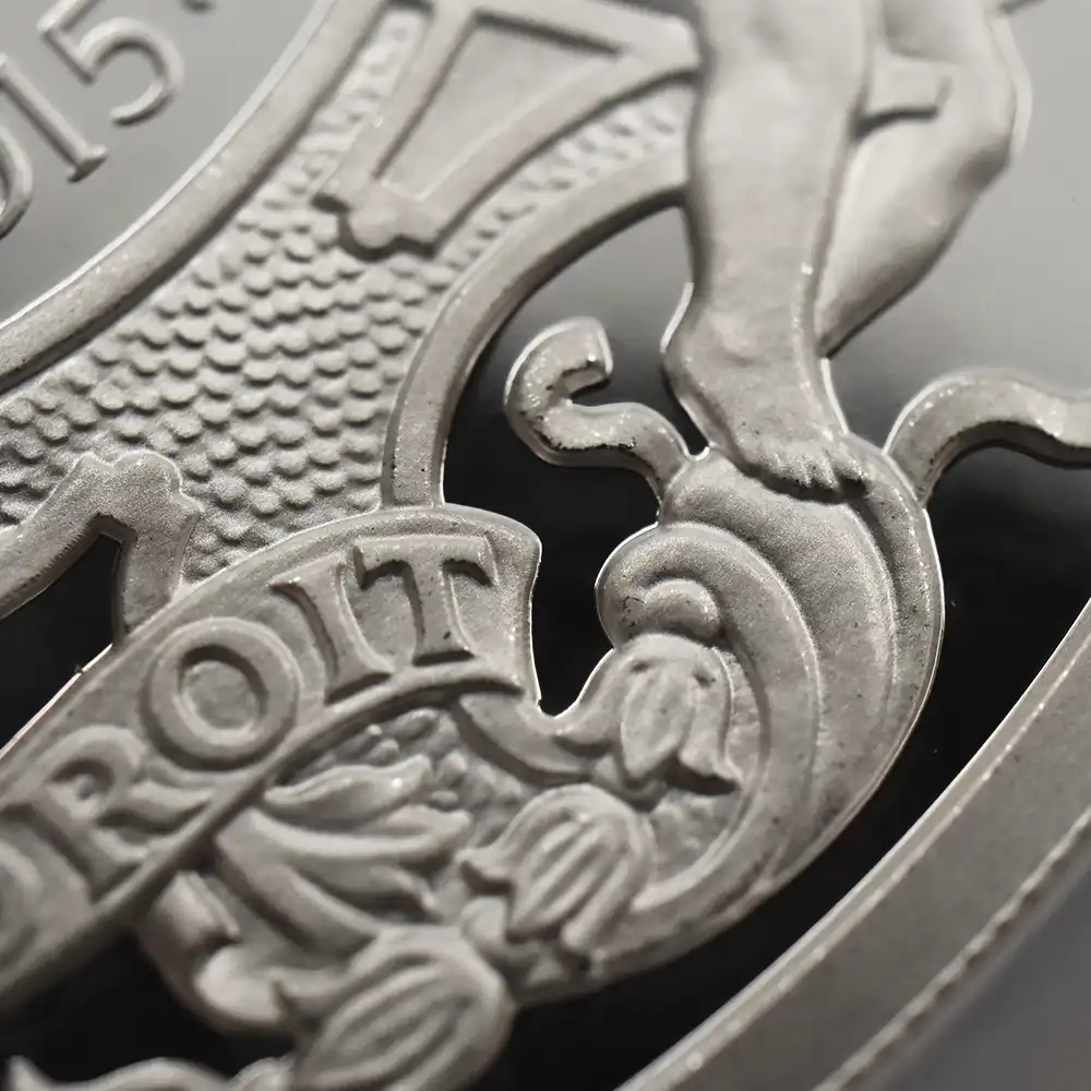 モダンコイン10:1068 2015 エリザベス2世 シャーロット王女洗礼記念 10ポンド5オンス銀貨 NGC GEM PROOF 付属品付き