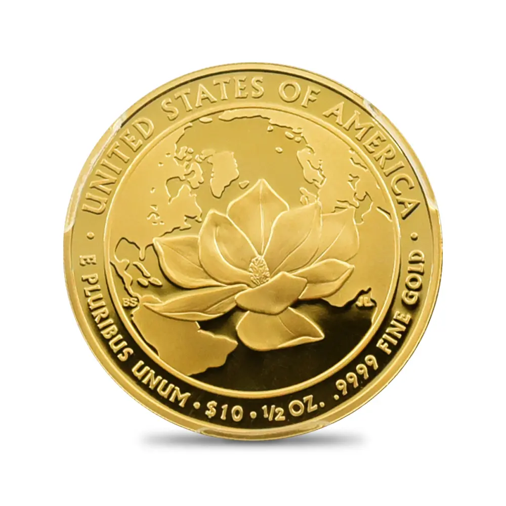 モダンコイン3:6500 アメリカ 2015W ジャクリーン・ケネディ 10ドル1/2オンス 金貨 ファーストストライク PCGS PR70DC