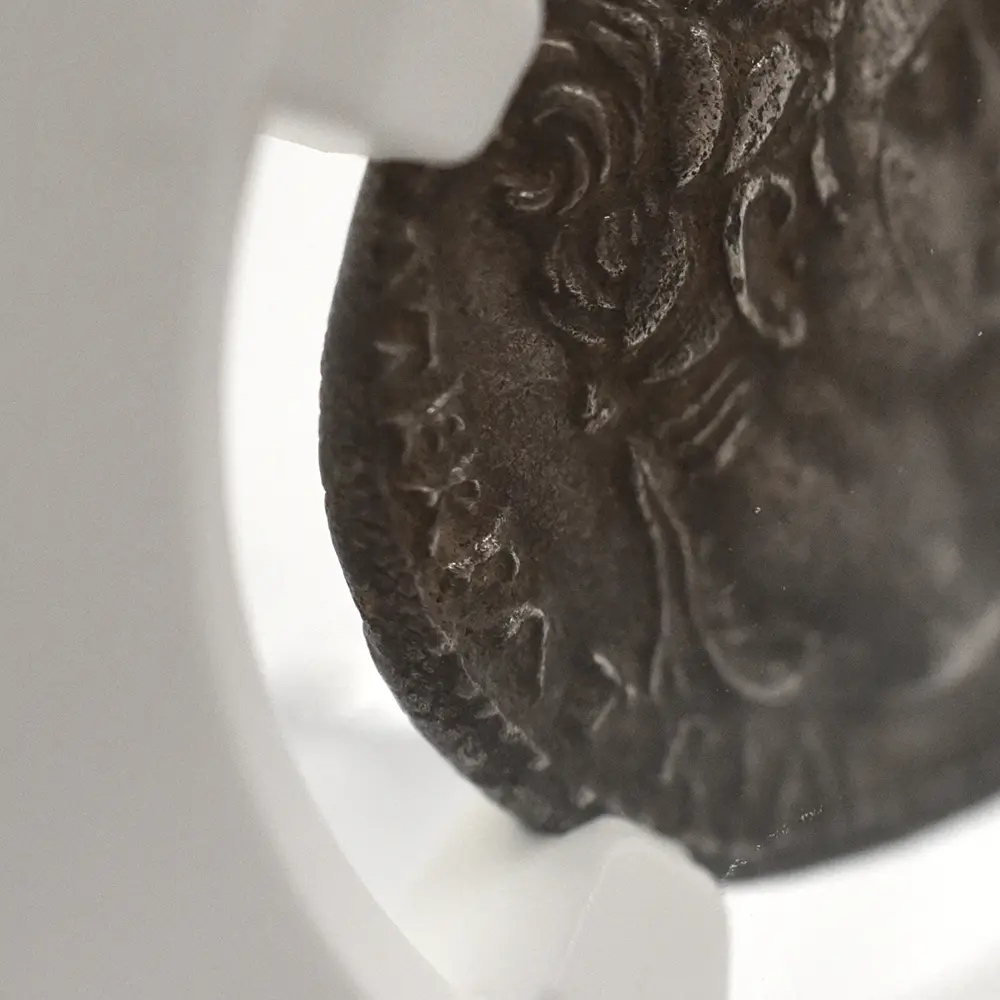 古代コイン13：6520 古代ローマ帝国 紀元前27-紀元14 アウグストゥス デナリウス銀貨 NGC AU Strike: 4/5 Surface: 3/5