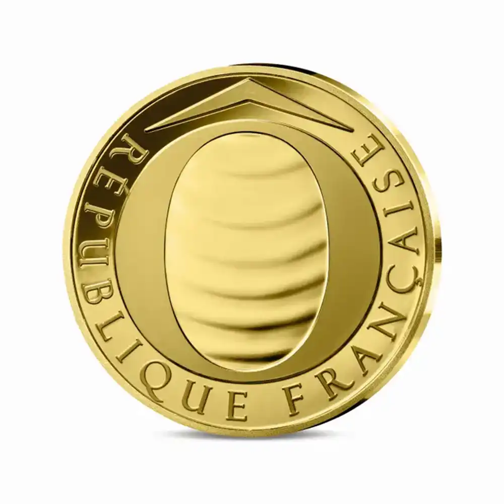 モダンコイン2:6504 フランス 2025 フランスの卓越 ランコム 50ユーロ1/4オンスプルーフ金貨 未鑑定 箱付き【ご予約承り品】