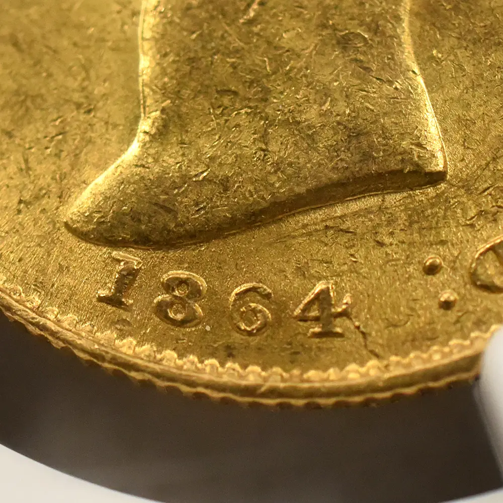 アンティークコイン9：6527 オーストラリア 1864 ヴィクトリア女王 ソブリン金貨 NGC MS61