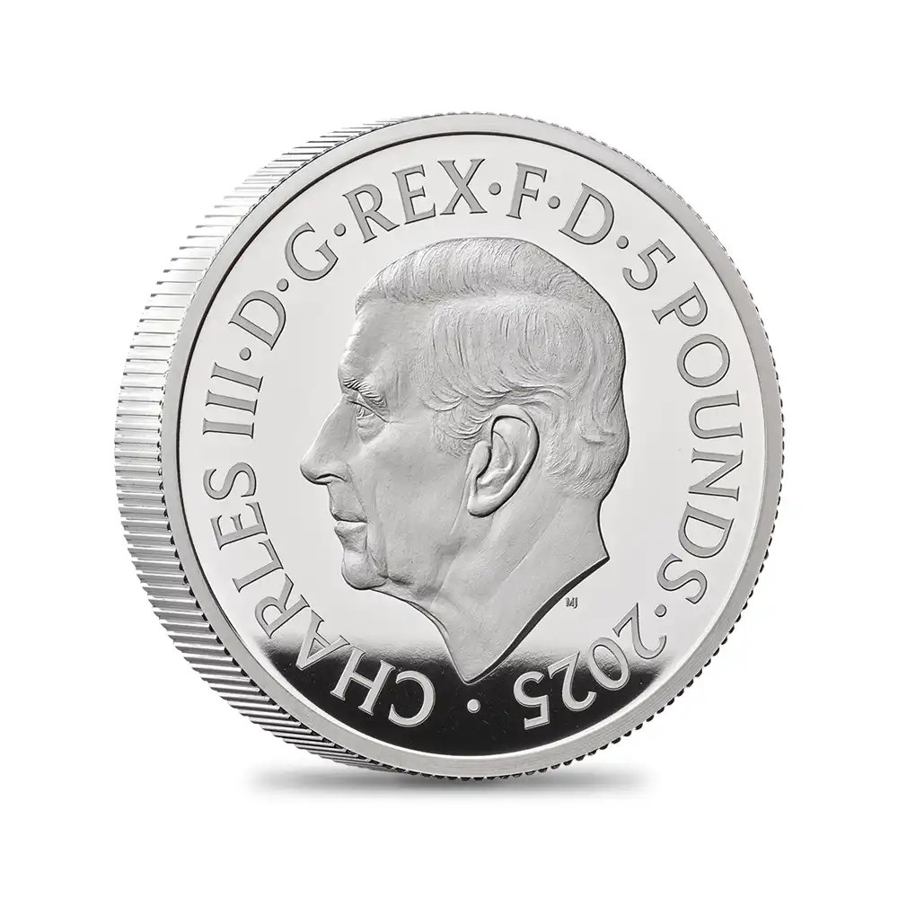 モダンコイン3：6531 2025 チャールズ3世 ミュージックレジェンド第12弾 フレディ・マーキュリー 5ポンド2オンスプルーフ銀貨 未鑑定 箱付き【ご予約承り品】