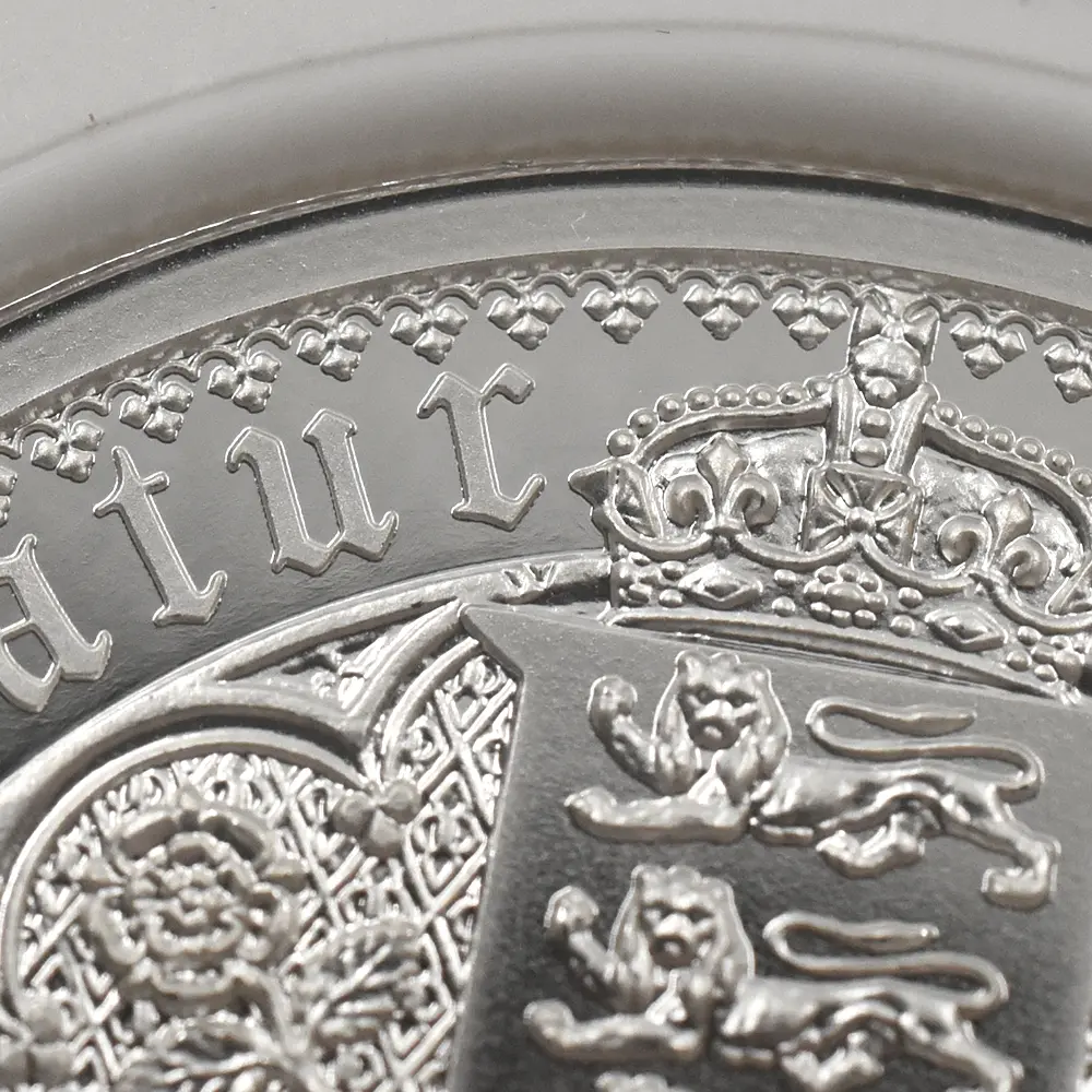 モダンコイン15:6541 2021 エリザベス2世 ゴチッククラウン 5ポンド2オンス銀貨 2枚セット 発行即日鑑定品 NGC PF69-70UC 箱付き