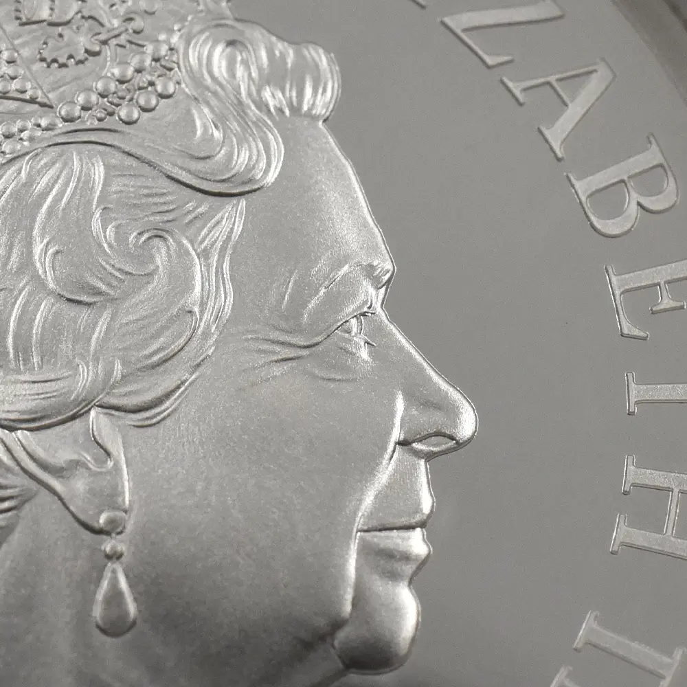 モダンコイン17：6542 2021 エリザベス2世 ゴチッククラウン 5ポンド2オンス銀貨 2枚セット 発行即日鑑定品 NGC PF70UC 箱付き