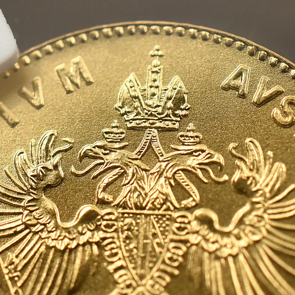 アンティークコイン10：6543 オーストリア 1892 フランツ・ヨーゼフ1世 10フラン金貨 リストライク NGC MS70