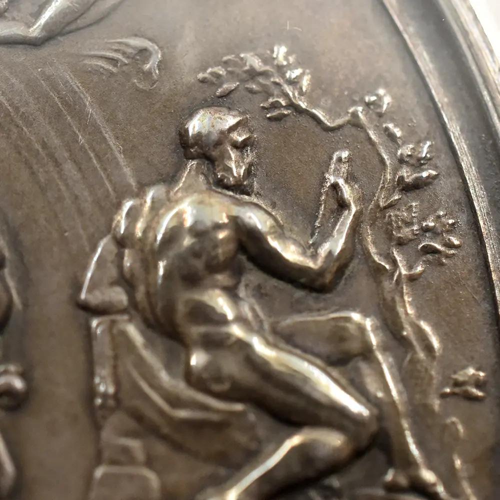 メダル7：6544 (1990) ワーテルローの戦い 175周年記念 銀メダル PCGS SP62 Eimer-2166