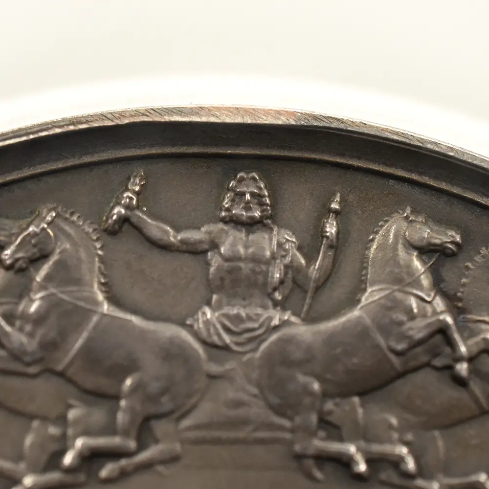 メダル10：6544 (1990) ワーテルローの戦い 175周年記念 銀メダル PCGS SP62 Eimer-2166