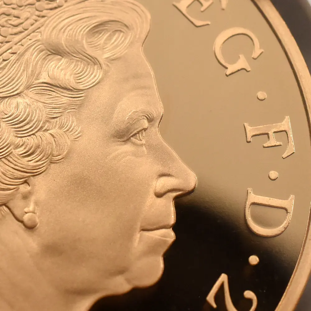 モダンコイン11:6539 2010 エリザベス2世 王政復古350周年記念 5ポンド金貨 NGC PF70UC