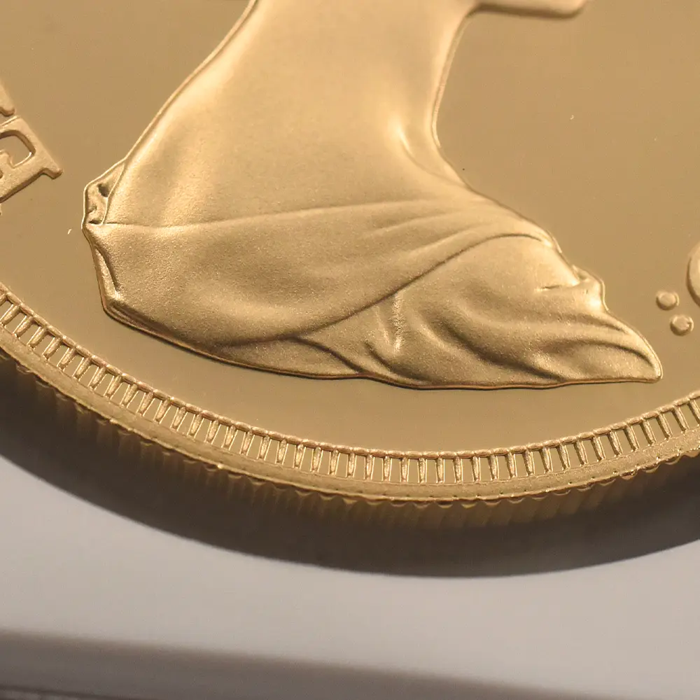 モダンコイン12:6540 1980 エリザベス2世 ヤングエリザベス 聖ジョージ竜退治 5ソブリン金貨 NGC PF69UC