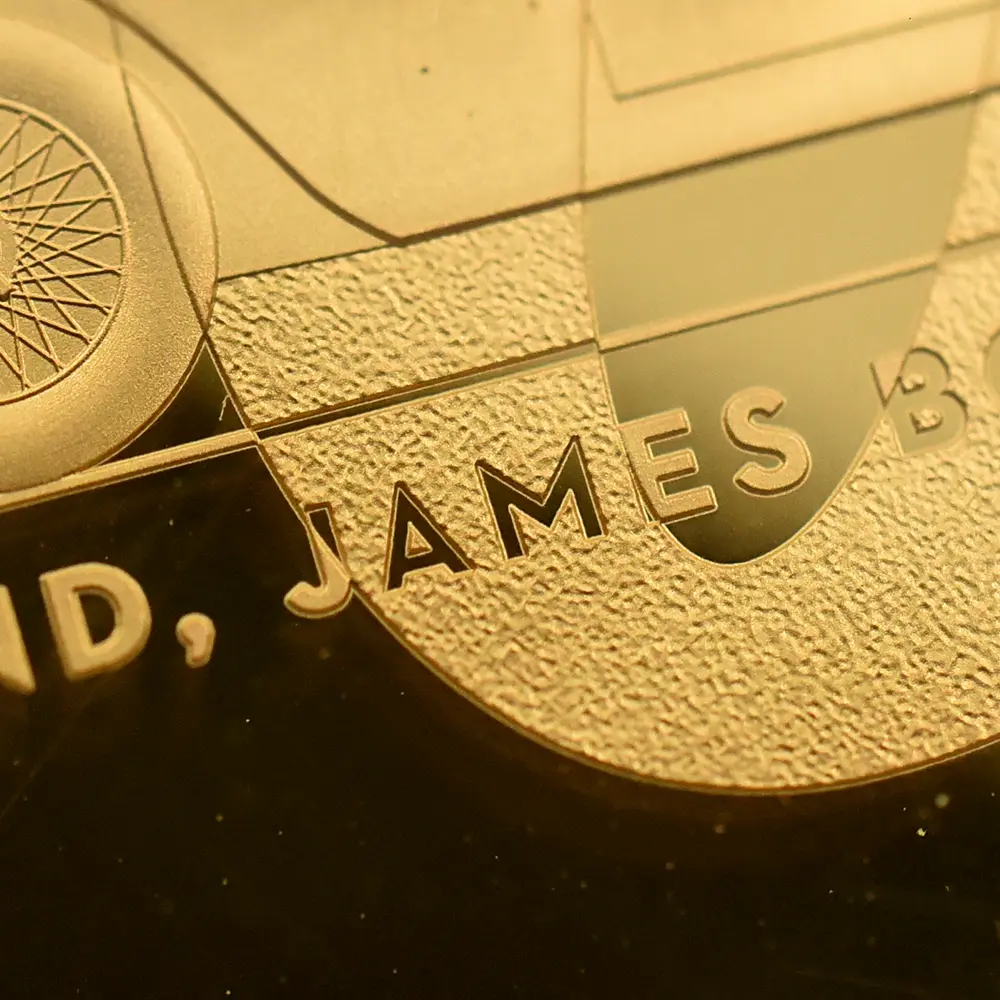 モダンコイン11：6546 2020 エリザベス2世 007 ジェームズ・ボンド 第1貨 100ポンド1オンス金貨 NGC PF70UC 箱付き