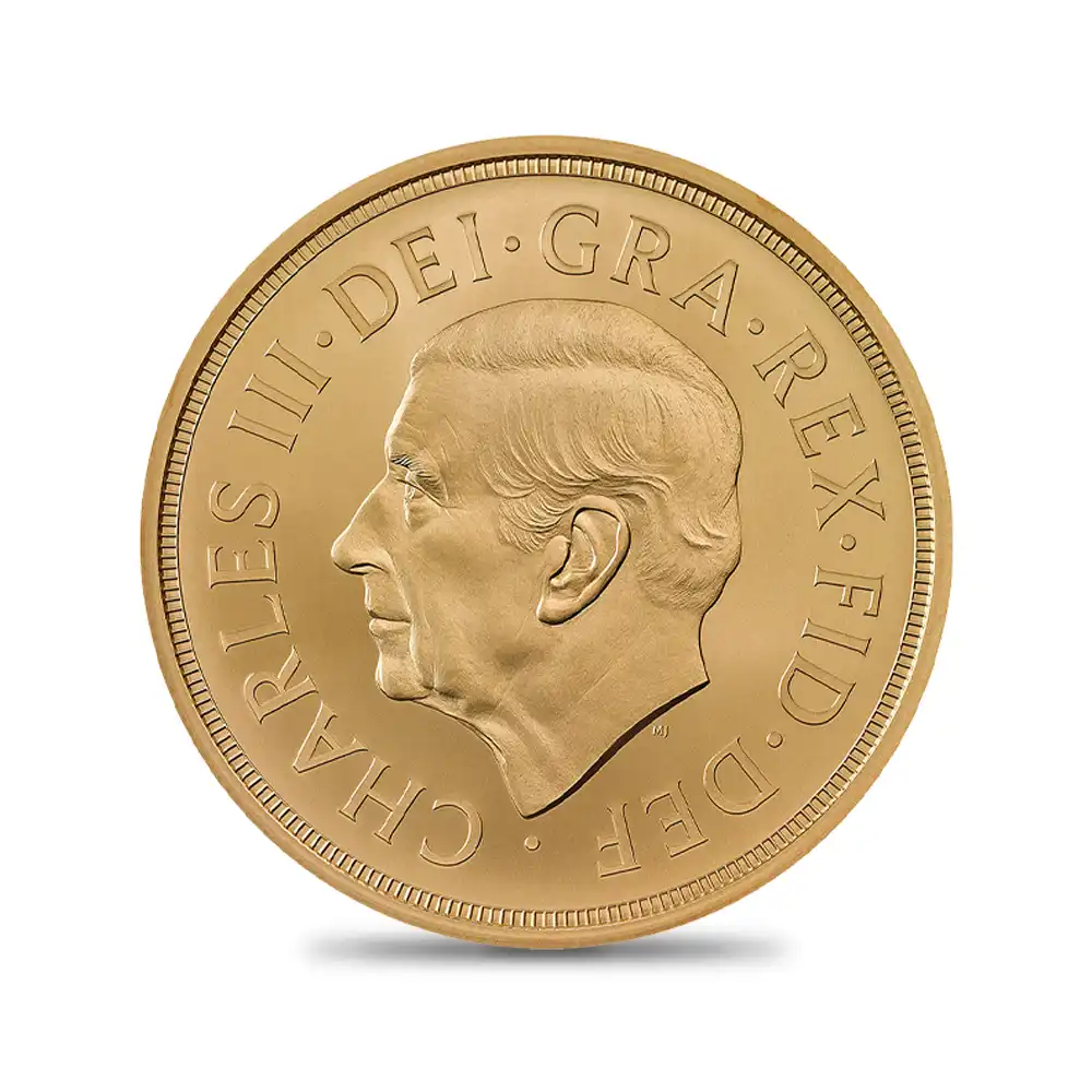 モダンコイン3:6525 2026 チャールズ3世 ヴィクトリア女王没後125周年記念 聖ジョージ竜退治 当日製造ソブリンBU金貨 未鑑定 箱付き【ご予約承り品】