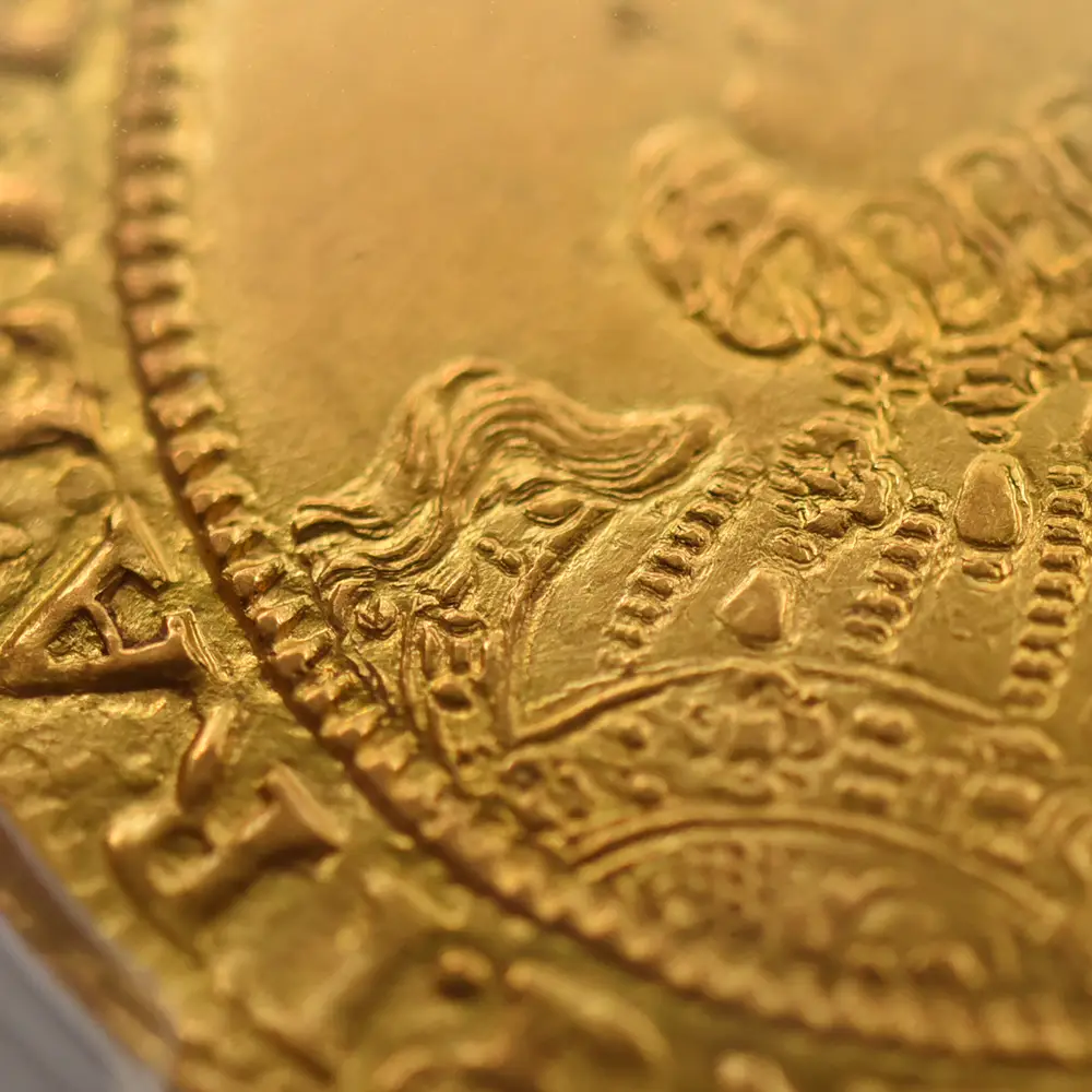 アンティークコイン9：5149 1602 エリザベス1世 1ポンド金貨 PCGS AU55 S-2539