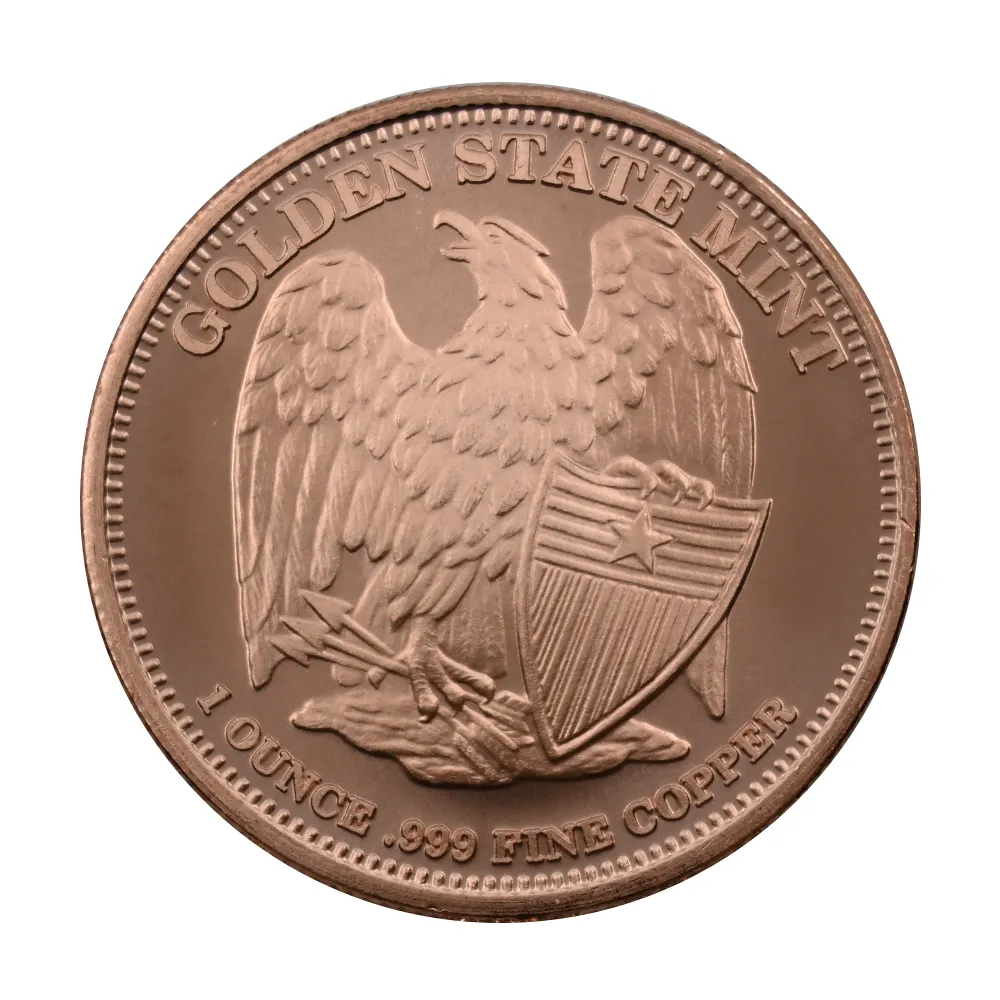 地金型s3：3872 アメリカ インディアンヘッド セント 1オンス 銅メダル 【1枚】 (コインケース付き)