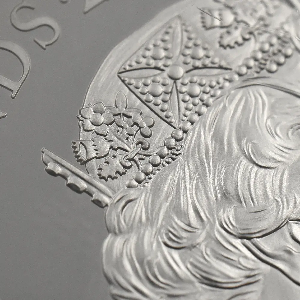 モダンコイン12：6554 2020 エリザベス2世 スリーグレーセス 5ポンド2オンス銀貨 ファーストリリース NGC PF70UC 箱付き