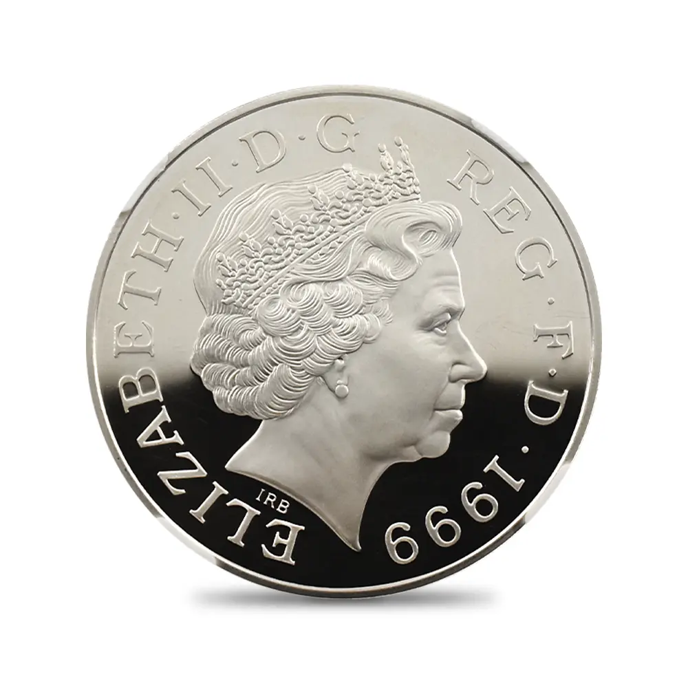 モダンコイン3:6557 1999 エリザベス2世 ダイアナ妃追悼記念 5ポンド銀貨 NGC PF69UC