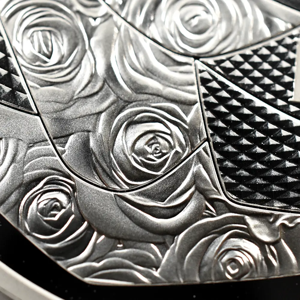 モダンコイン12:6506 フランス 2025 フランスの卓越 ランコム 20ユーロ1オンスプルーフ銀貨 未鑑定 箱付き