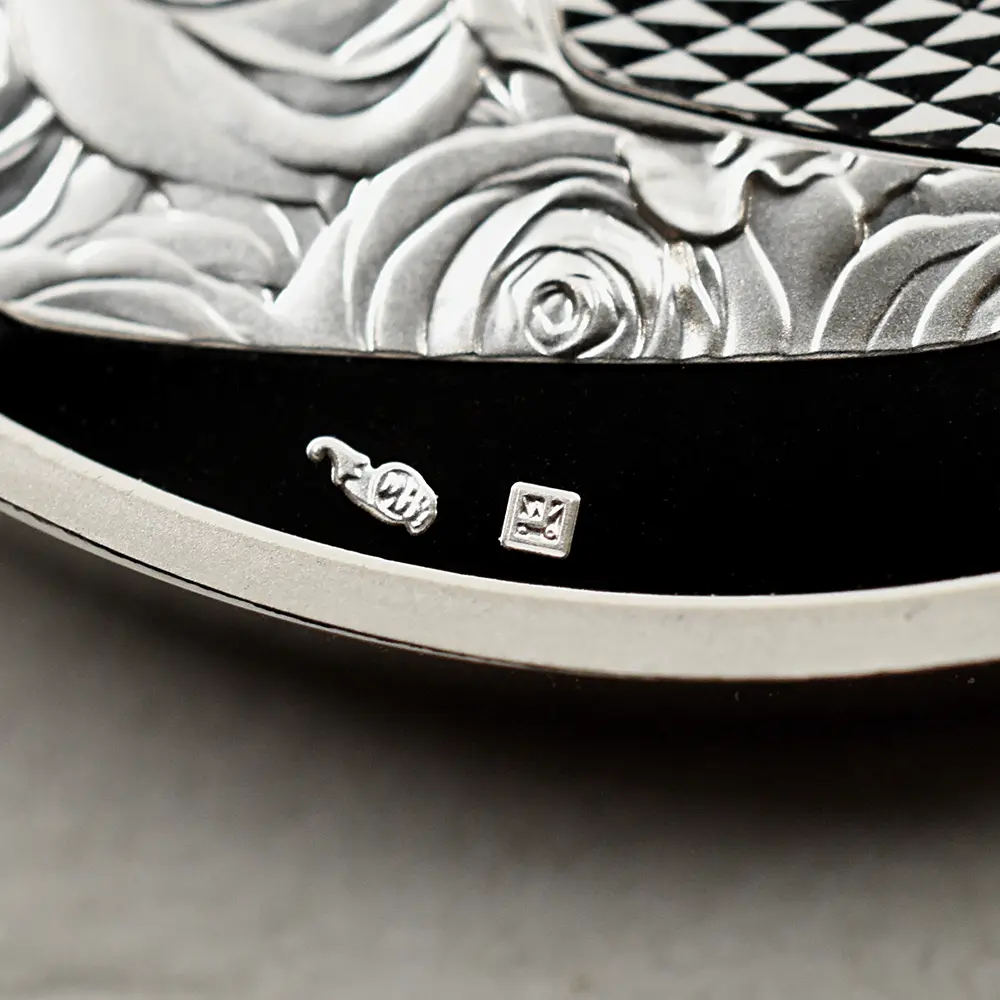 モダンコイン13:6506 フランス 2025 フランスの卓越 ランコム 20ユーロ1オンスプルーフ銀貨 未鑑定 箱付き