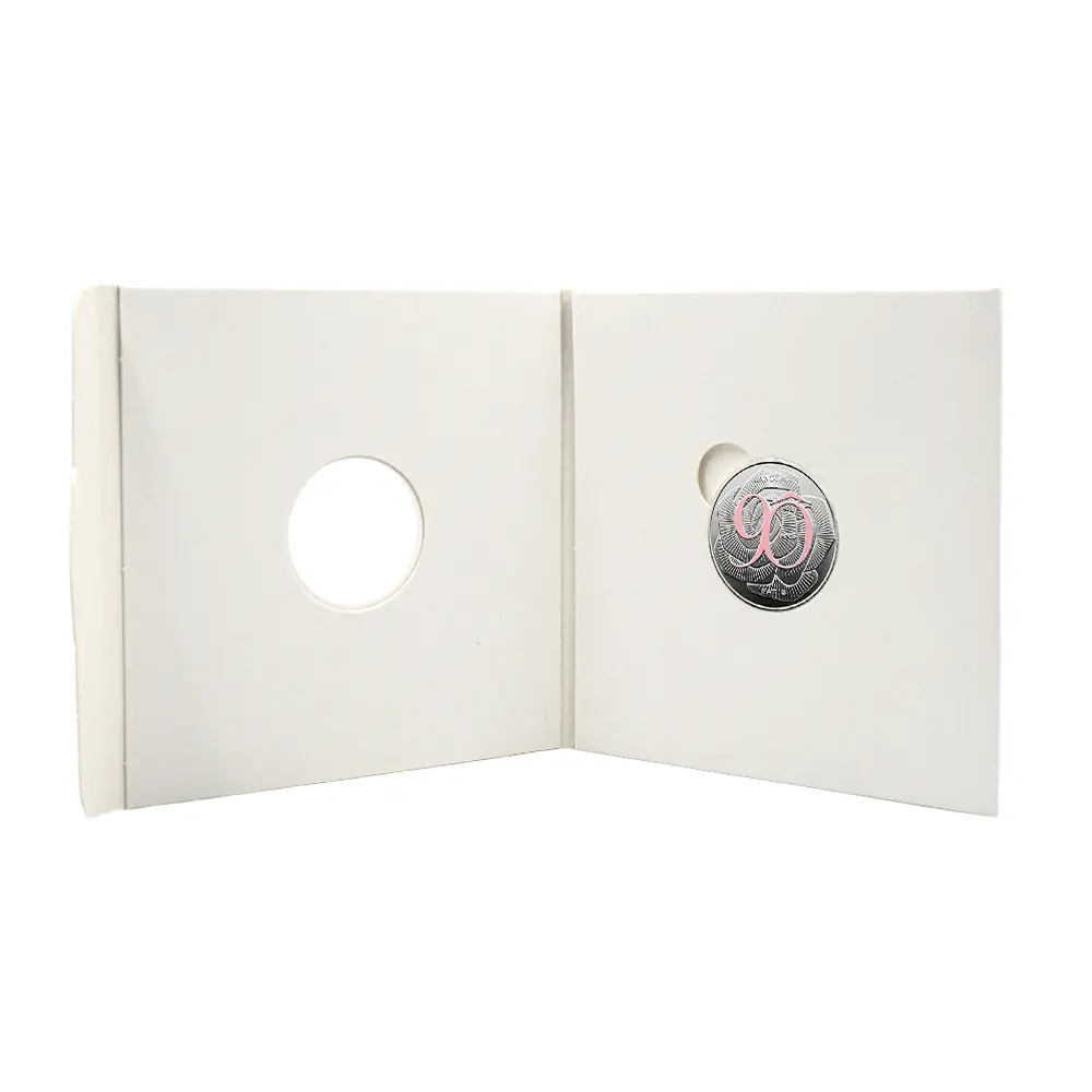 メダル5:6508 フランス 2025 フランスの卓越 ランコム カラーメダル 銀メッキコモンメタル 未鑑定 パッケージ付き