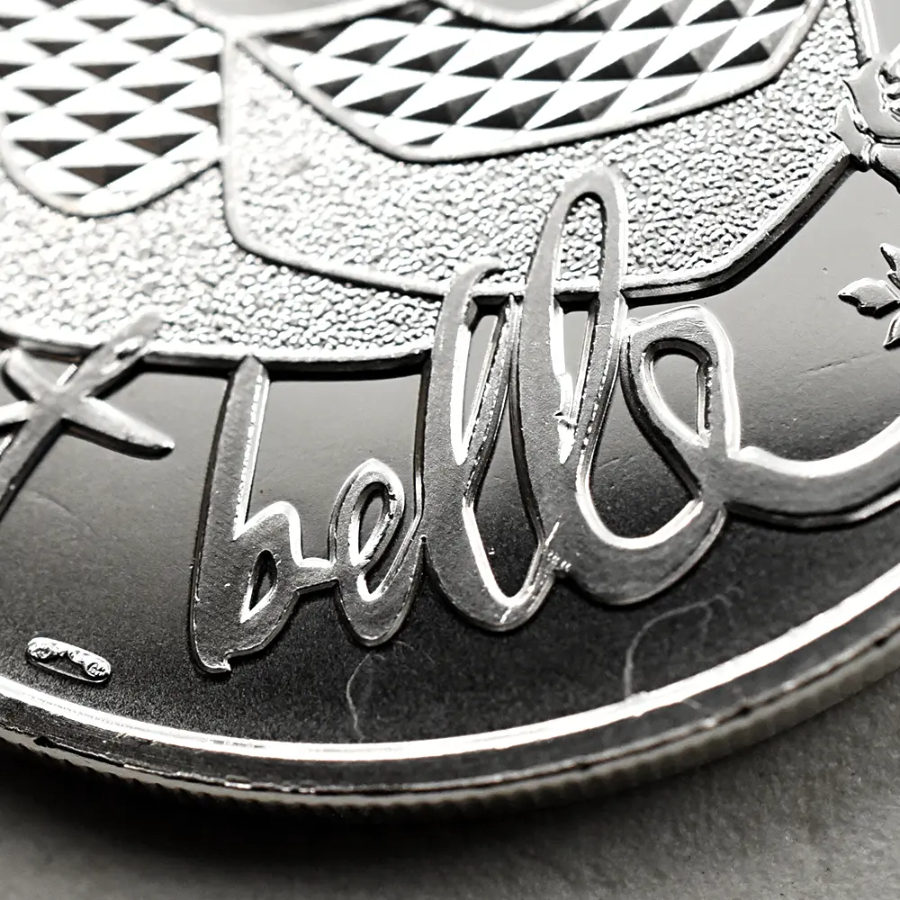 メダル12:6508 フランス 2025 フランスの卓越 ランコム カラーメダル 銀メッキコモンメタル 未鑑定 パッケージ付き