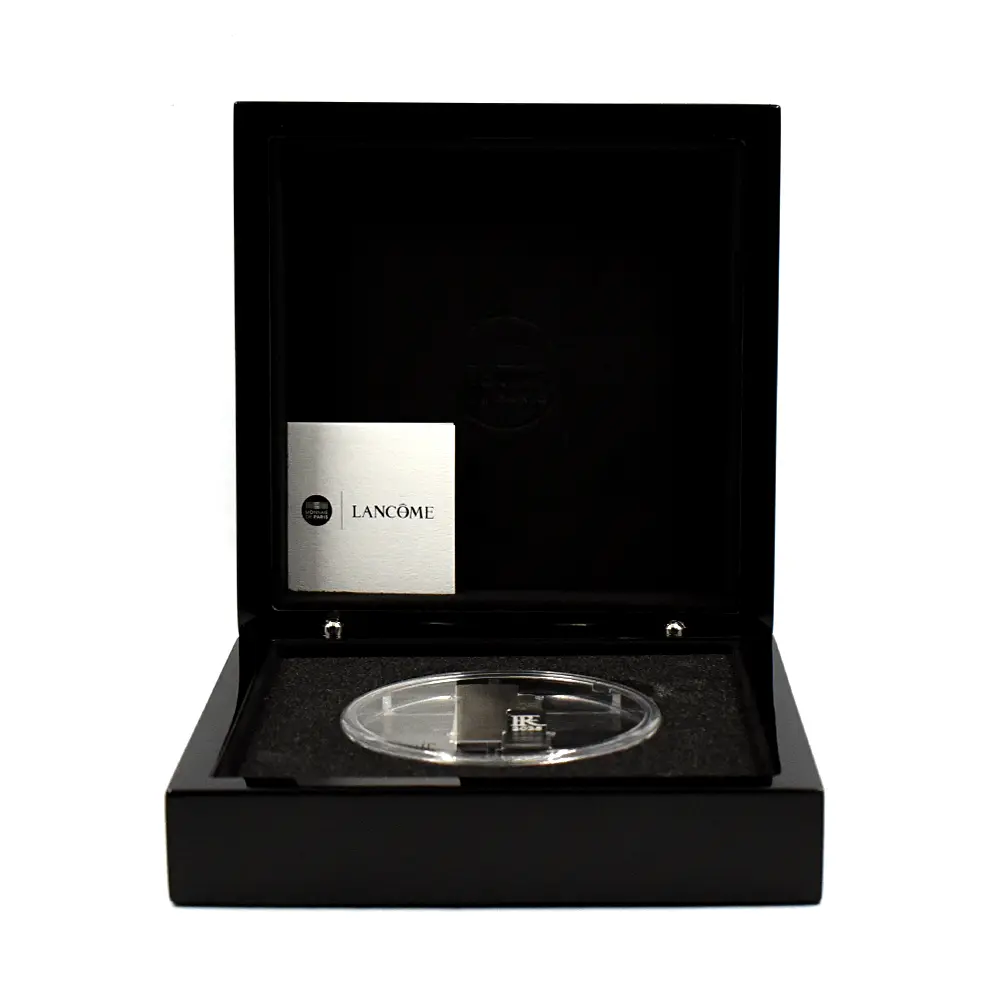 モダンコイン6：6507 フランス 2025 フランスの卓越 ランコム 10ユーロリップスティック型プルーフ銀貨 未鑑定 箱付き