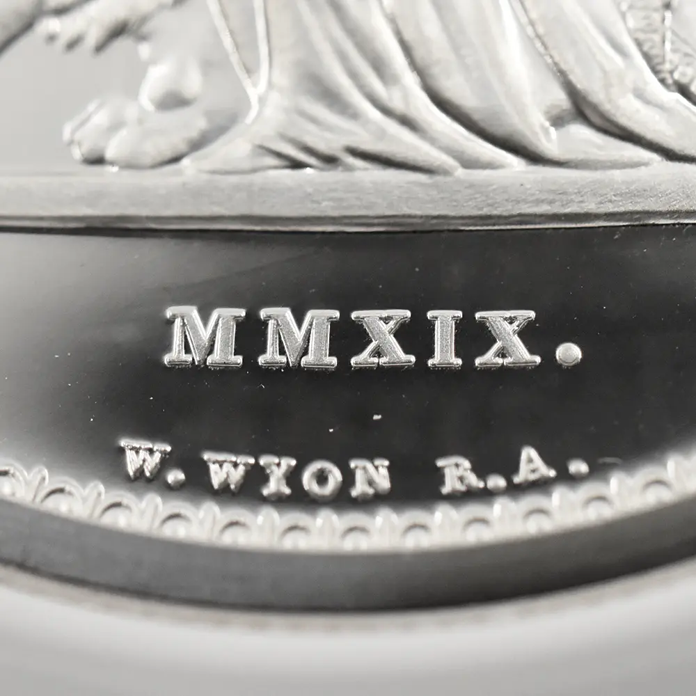 モダンコイン9：6571 2019 エリザベス2世 ウナ＆ライオン 5ポンド2オンス銀貨 NGC PF68UC