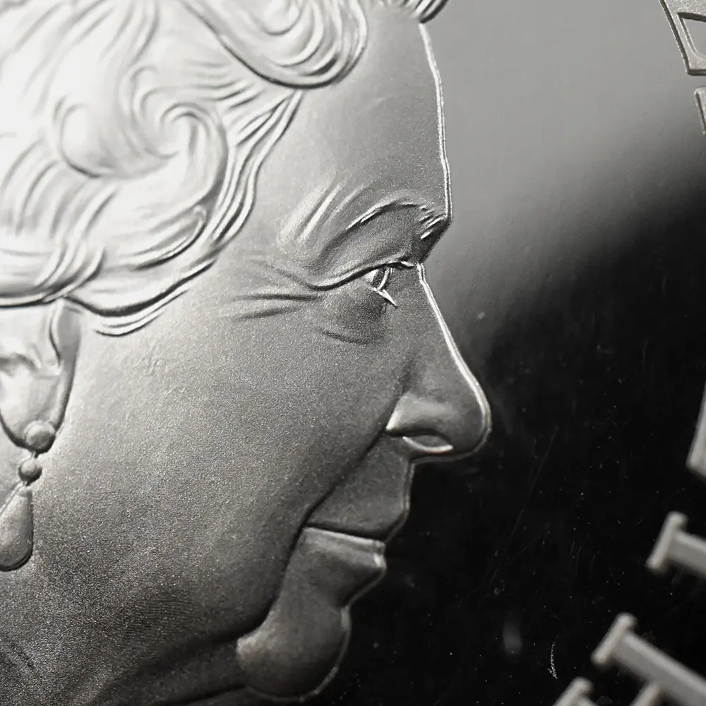 モダンコイン11：6569 2021 エリザベス2世 クイーンズビースト コンプリーター 英国王室の十大守護獣 2ポンド1オンス銀貨 NGC PF70UC