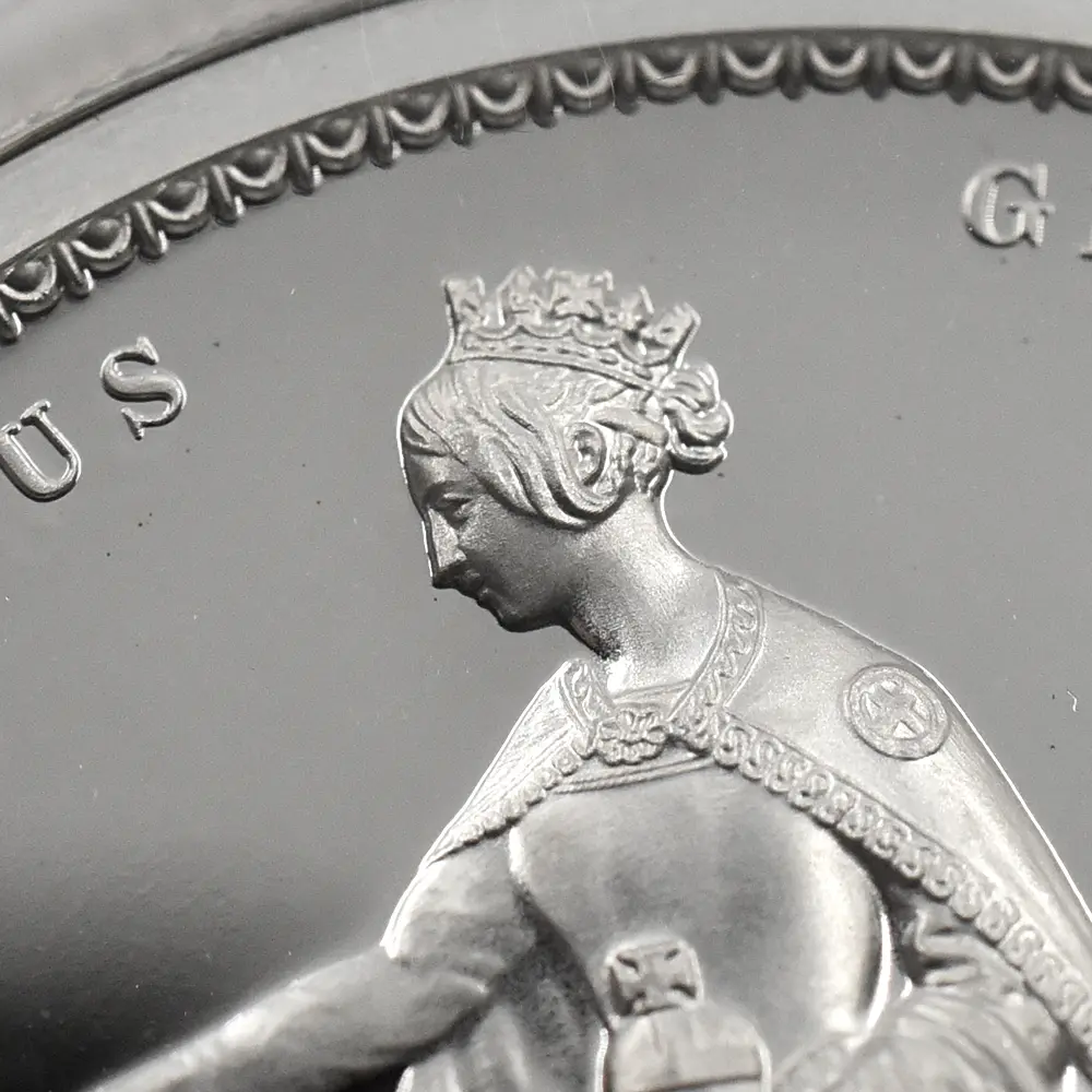 モダンコイン6：6572 2019 エリザベス2世 ウナ＆ライオン 5ポンド2オンス銀貨 NGC PF69UC