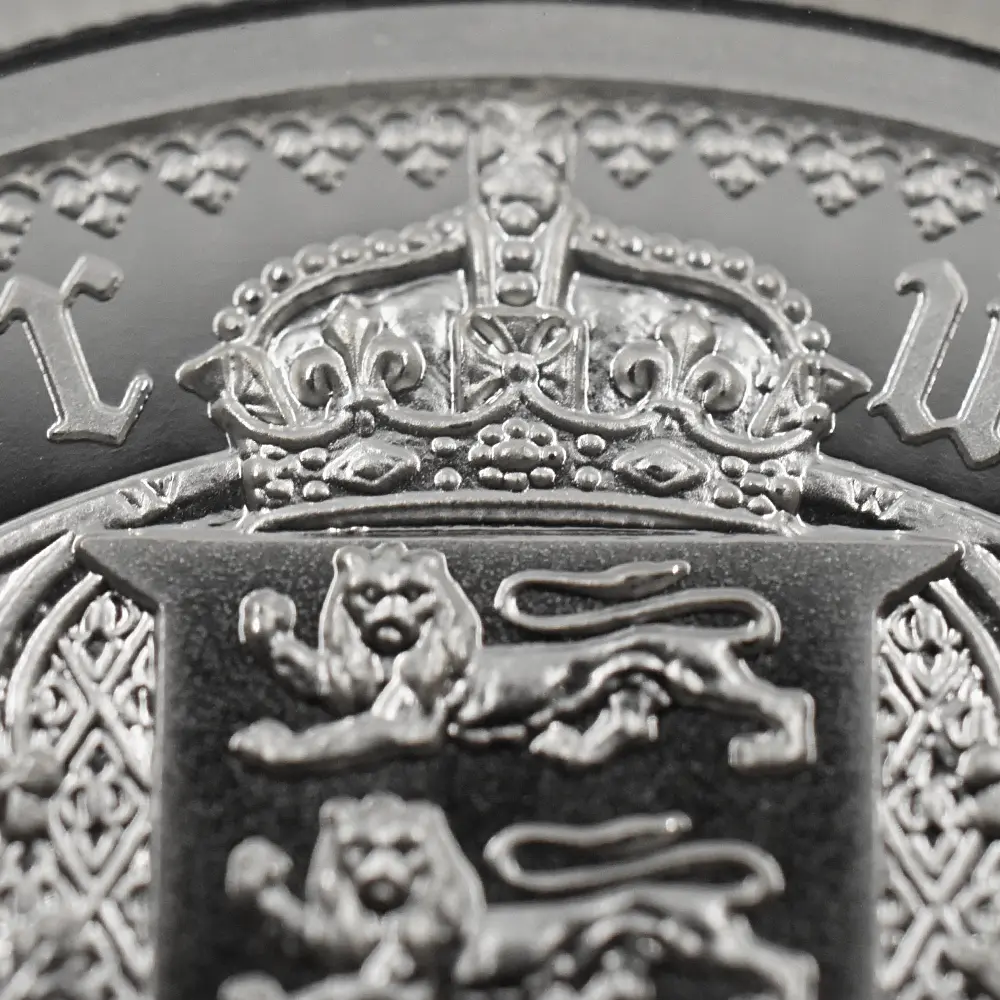 モダンコイン13：6573 2021 エリザベス2世 ゴチッククラウン 5ポンド2オンス銀貨 2枚セット 発行即日鑑定品 NGC PF70UC 箱付き (ポートレートのみ)