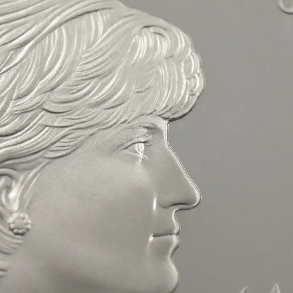 モダンコイン7：6567 1999 エリザベス2世 ダイアナ妃追悼記念 5ポンド銀貨 NGC PF69UC