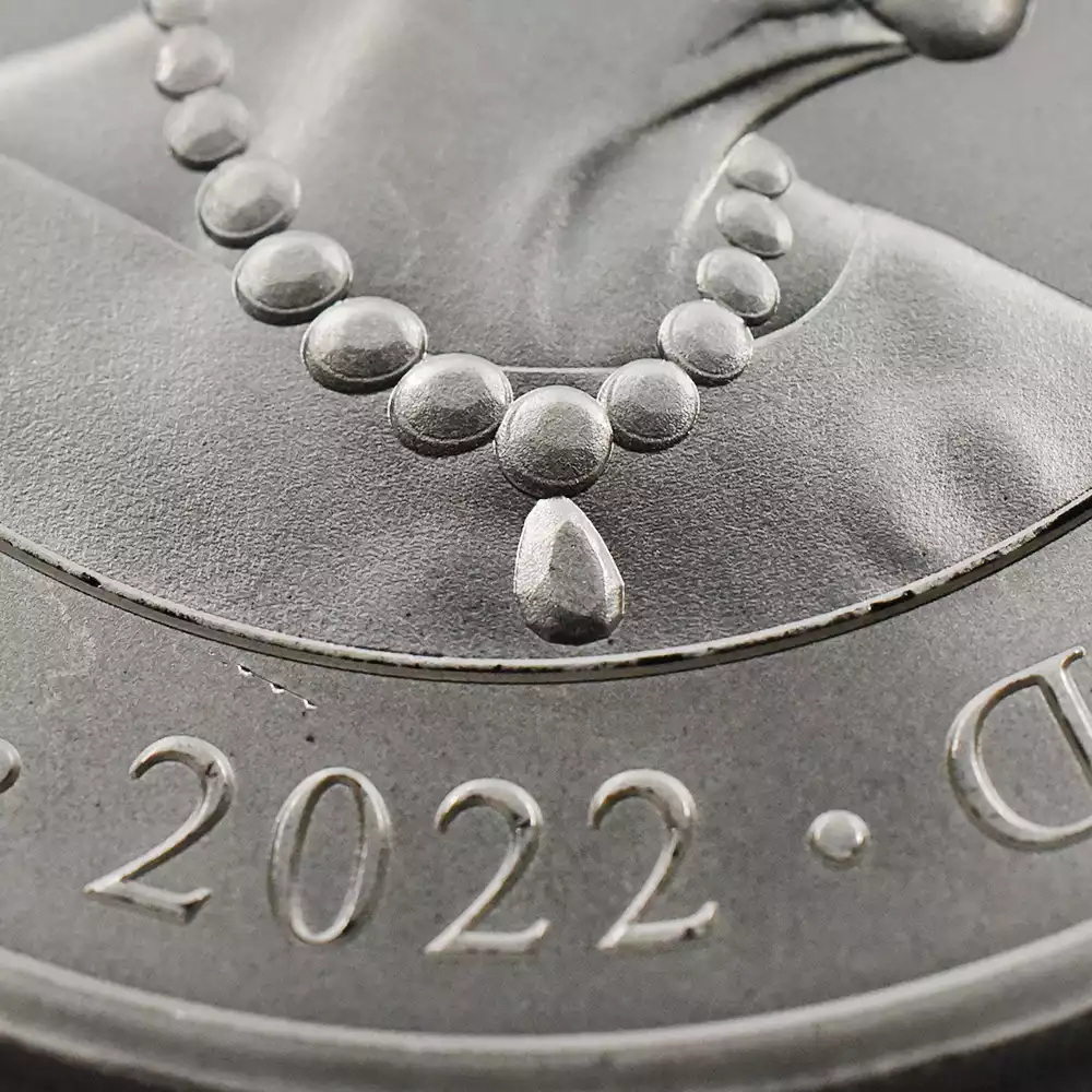モダンコイン10：2480 セントヘレナ 2022 現代貿易貨幣シリーズ第2弾 イギリス 1ポンド 1オンス 銀貨【1枚】 (コインケース付き)