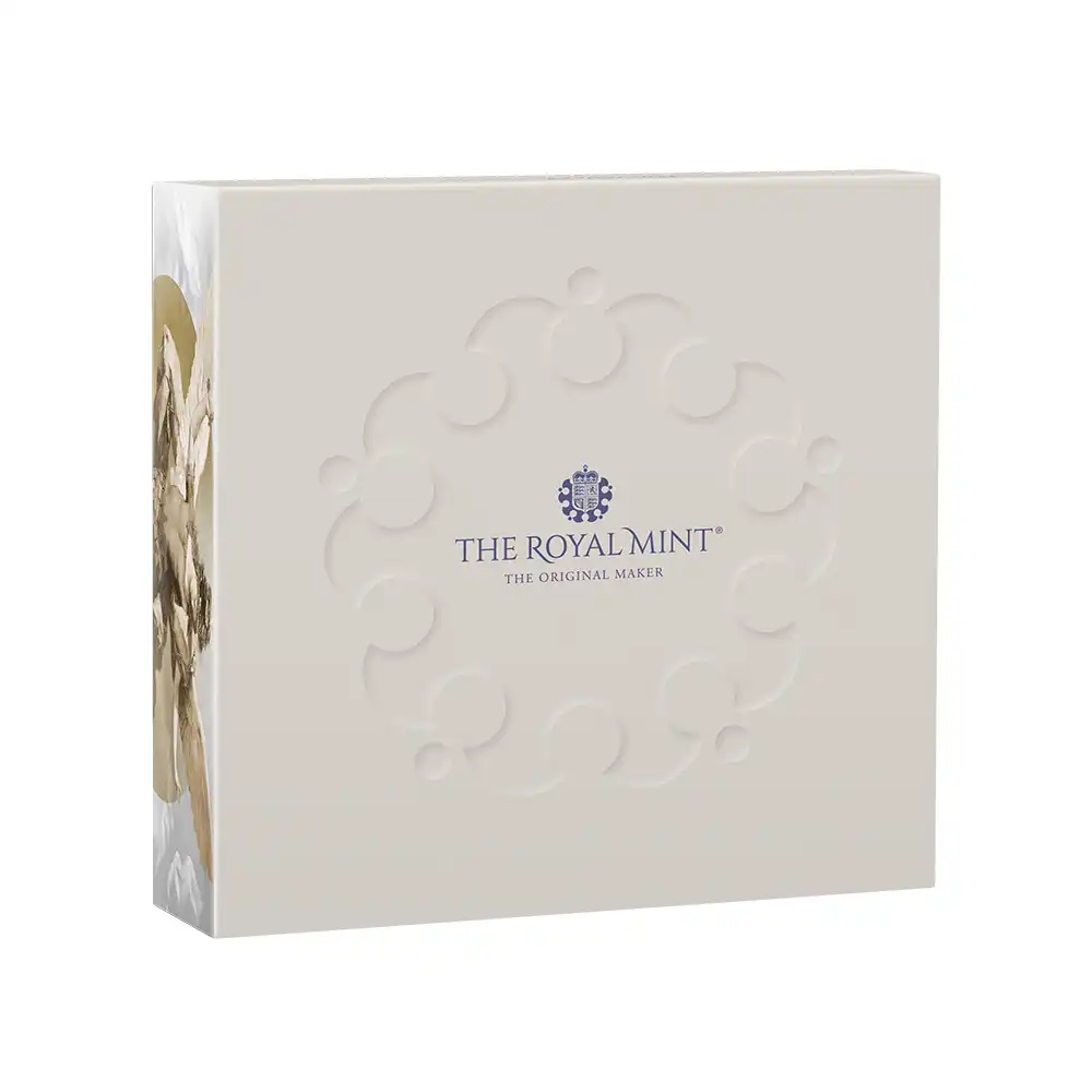 モダンコイン4:6584 2026 チャールズ3世 エンジェル 100ポンド1オンスプルーフ金貨 未鑑定 箱付き【ご予約承り品】