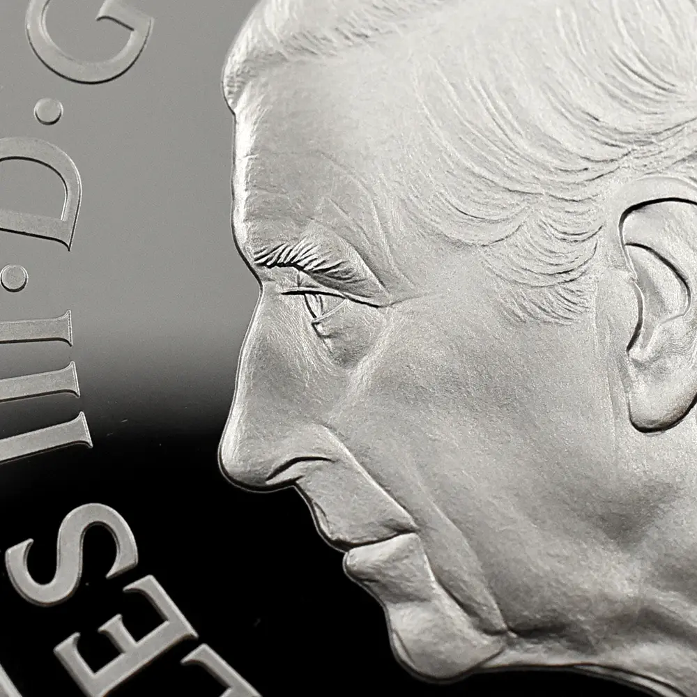 モダンコイン11:5973 2025 チャールズ3世 プリンセスロイヤル・アン王女 誕生75周年記念 5ポンドプルーフ銀貨 未鑑定 箱付き